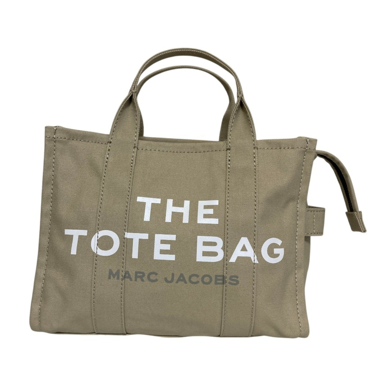 Marc Jacobs Beige Canvas Handbag Tote Bag (Pre-Owned)