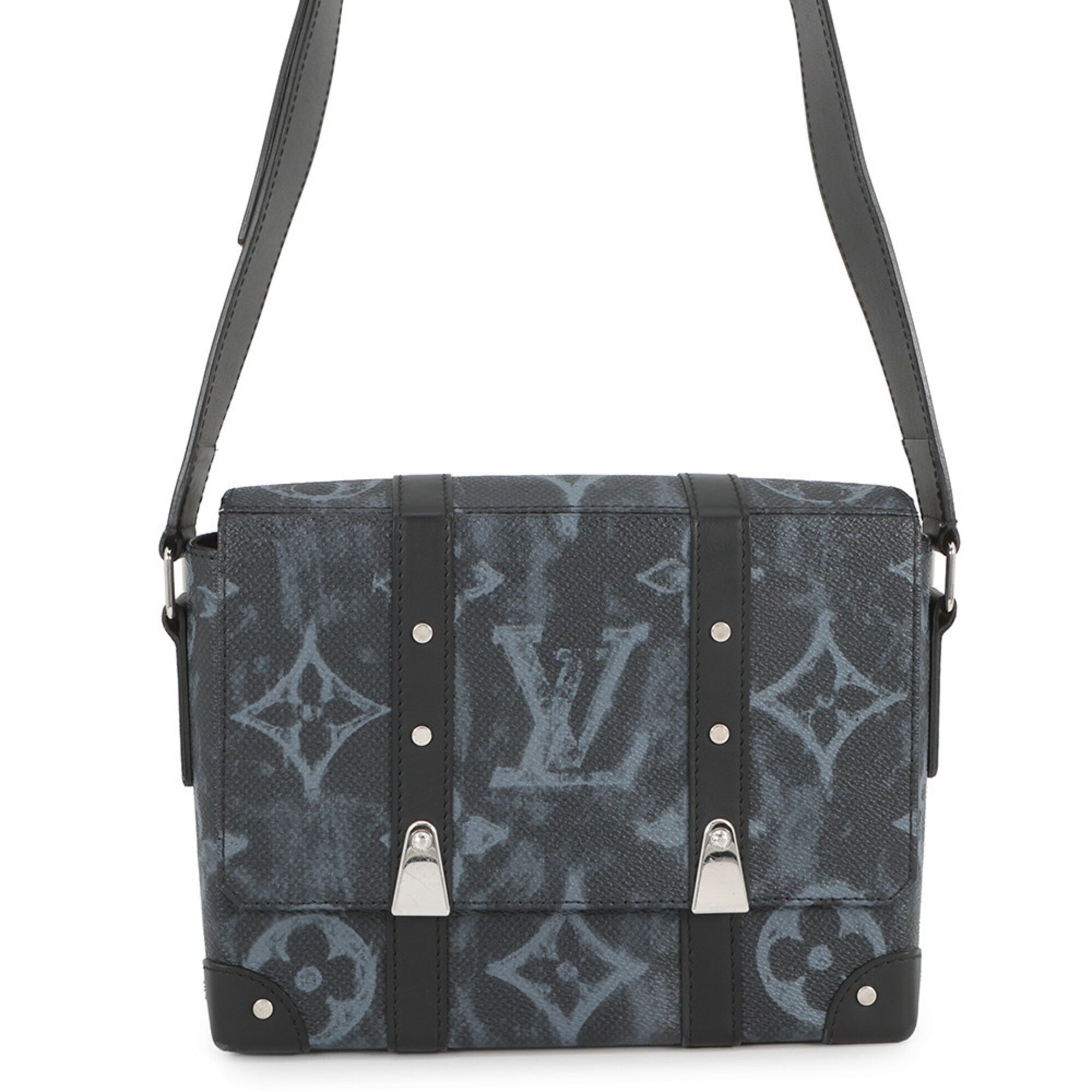 Louis Vuitton Monogram Black Noir Handbag Shoulder Bag (Pre-Owned)