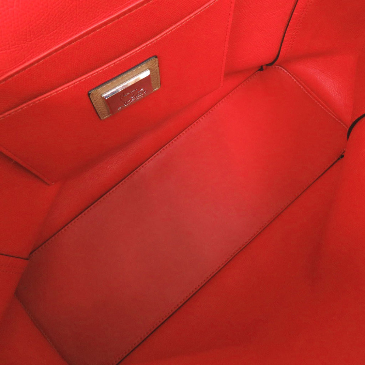 Christian Louboutin Beige Leather Tote Bag (Pre-Owned)