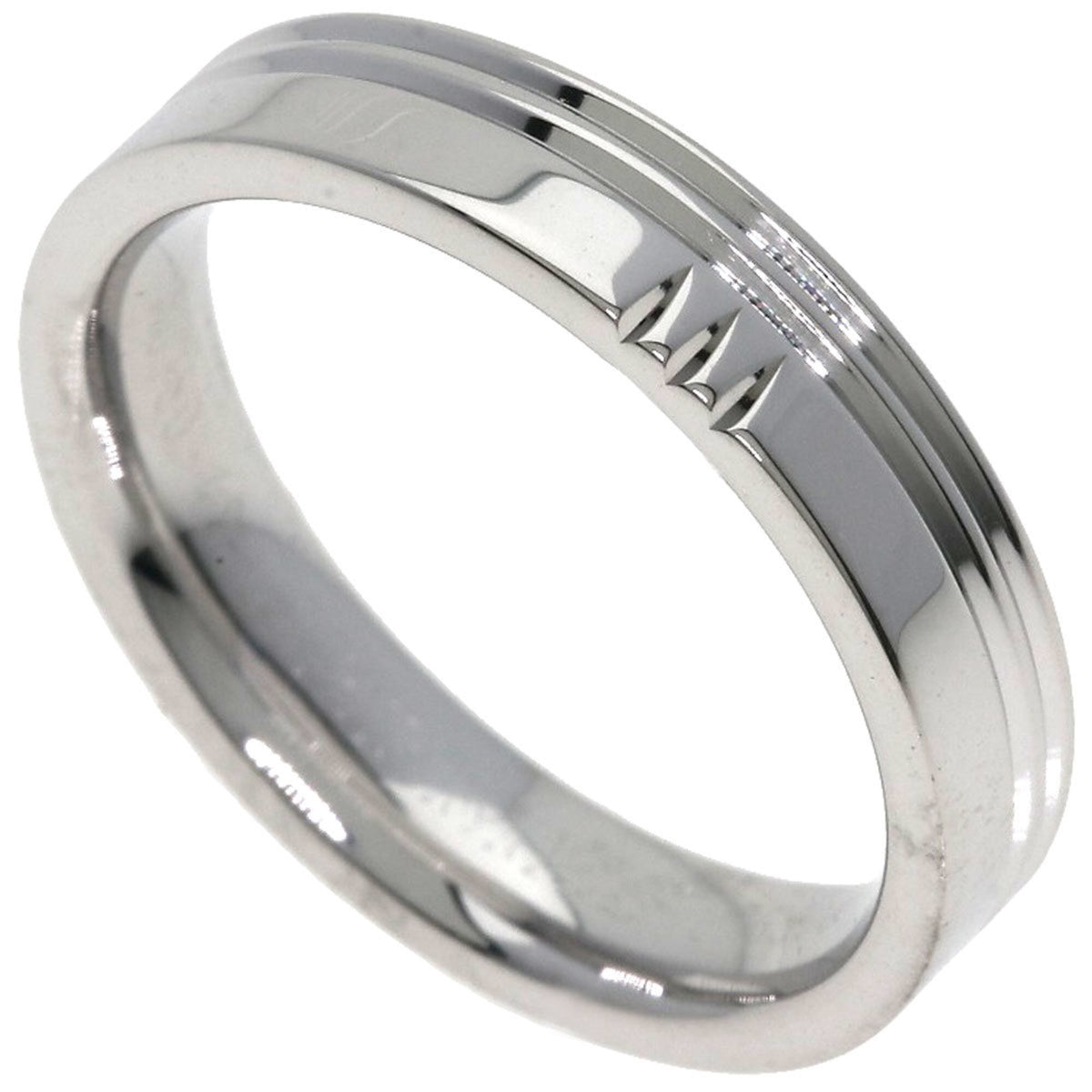 Hermes White Gold (18K) Band Ring (Pre-Owned)