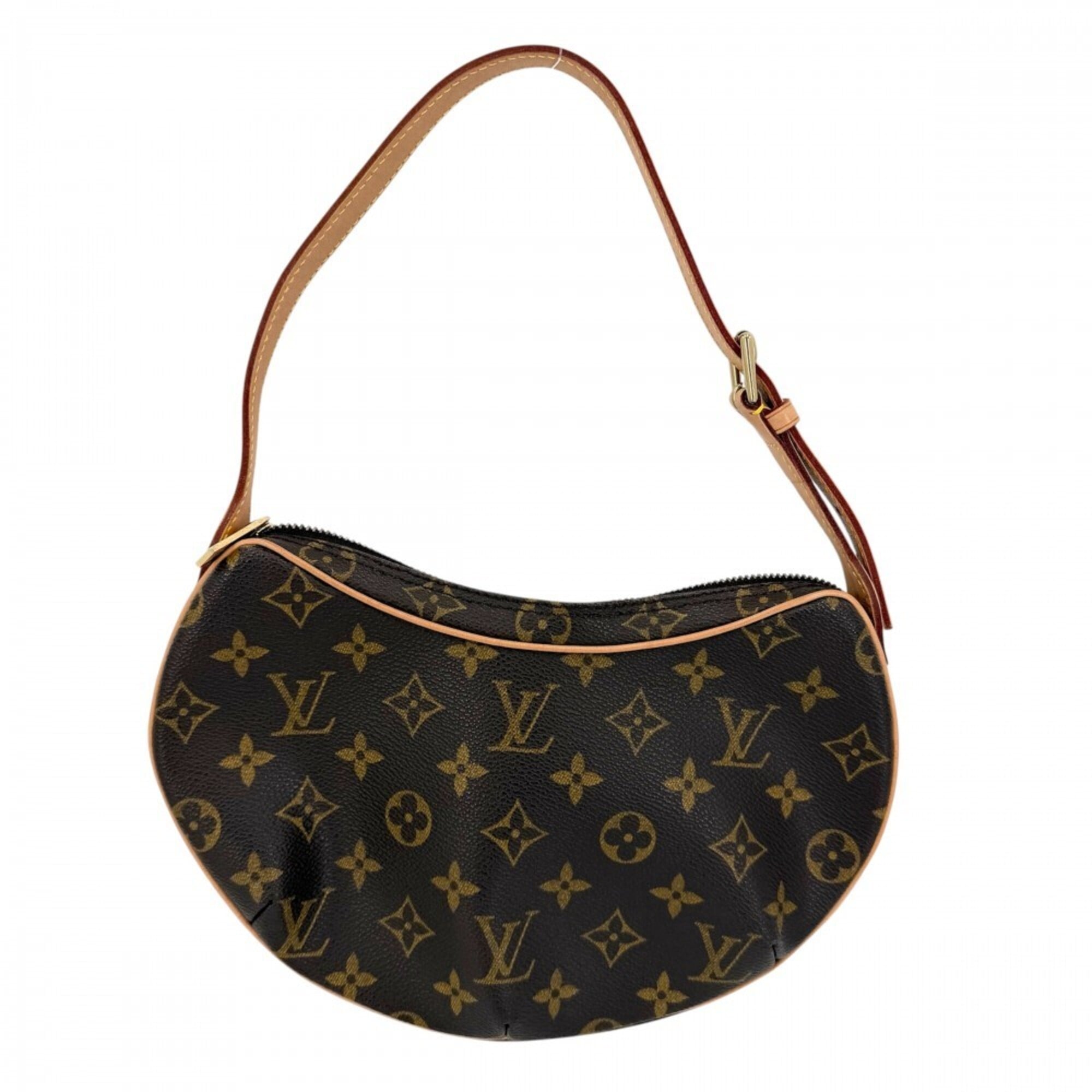 Louis Vuitton Brown Monogram Monogram Pochette Shoulder Bag (Pre-Owned)