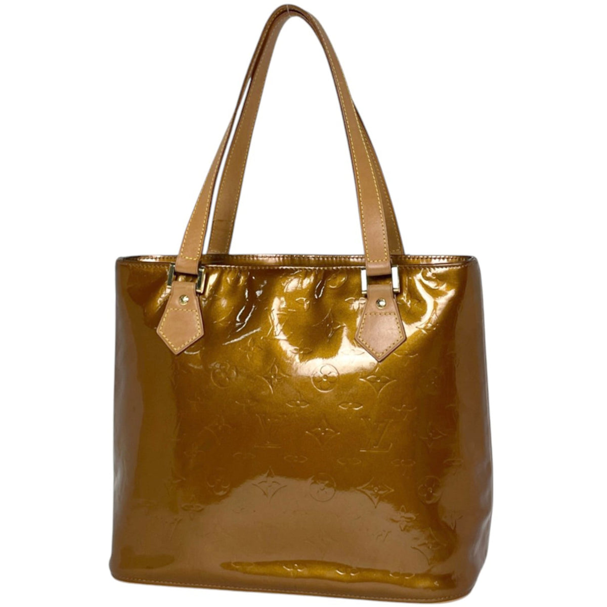 Louis Vuitton Bronze Monogram Vernis Tote Bag (Pre-Owned)