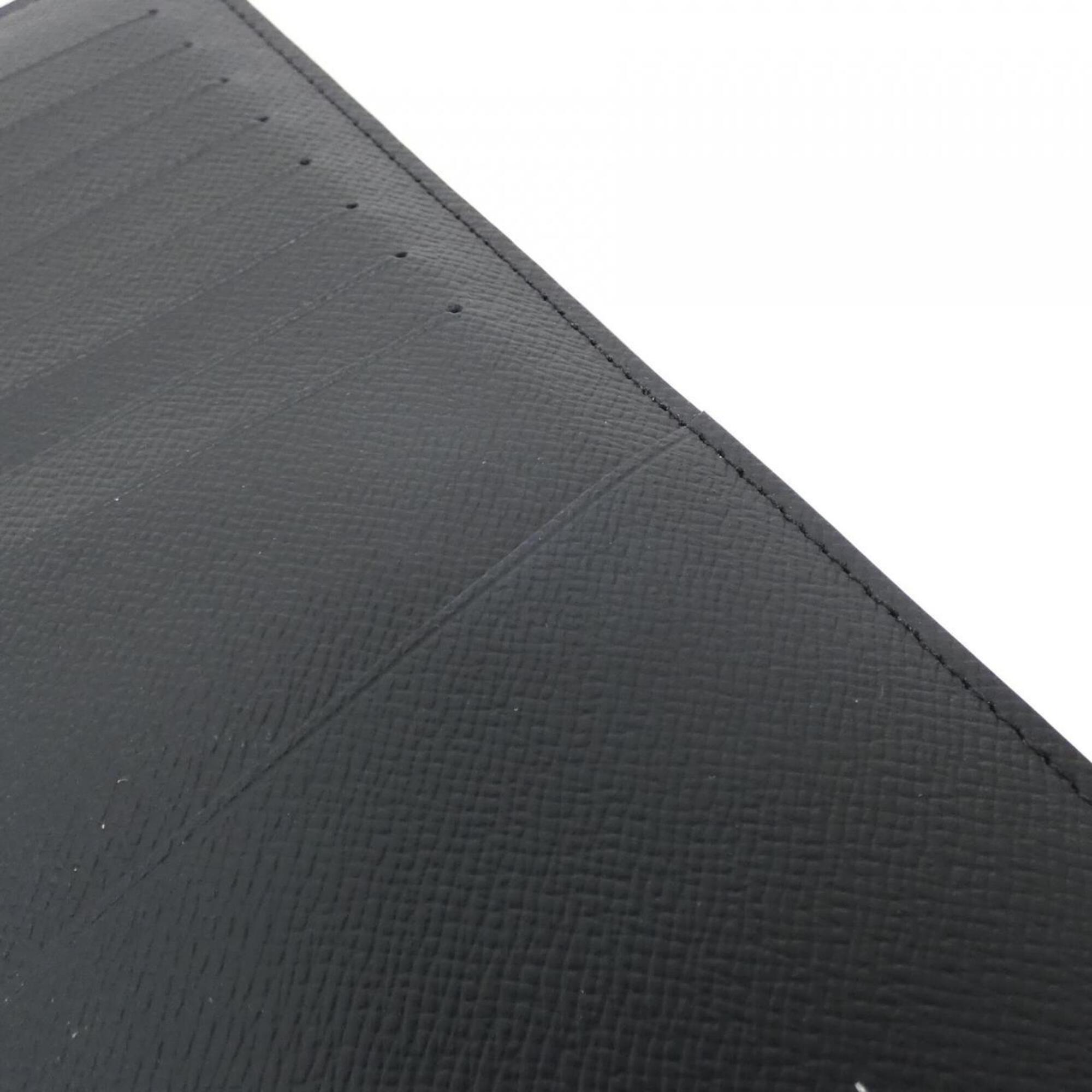 Louis Vuitton Monogram Eclipse Black Coated Canvas Long Wallet (Bi-Fold) (Pre-Owned)