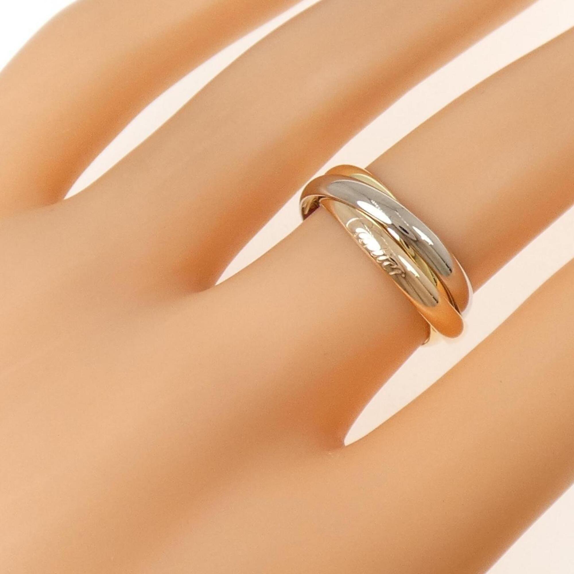 Cartier Yellow Gold (18K) Pink Gold (18K) White Gold (18K) Band Ring (Pre-Owned)