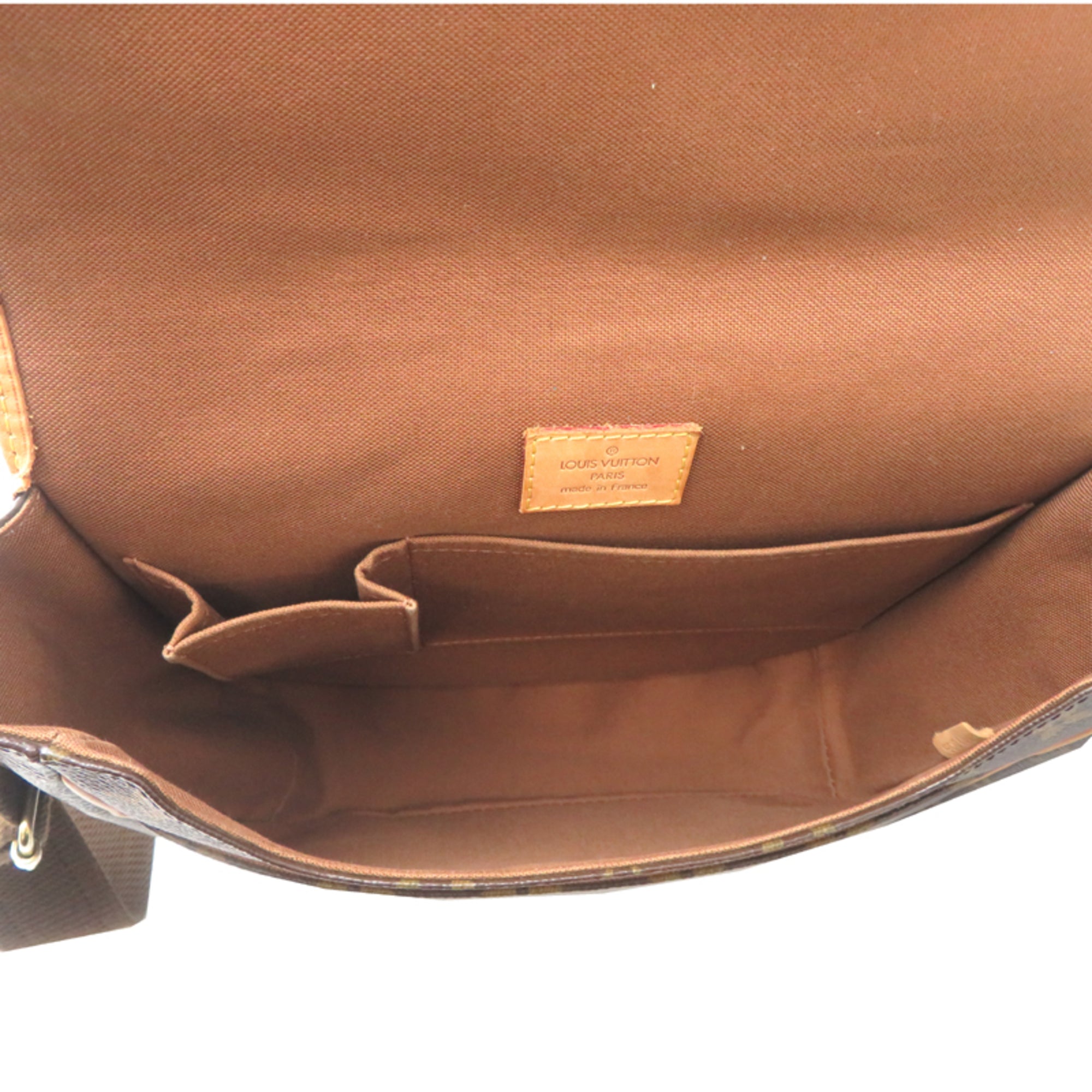 Louis Vuitton Brown Monogram Shoulder Bag (Pre-Owned)