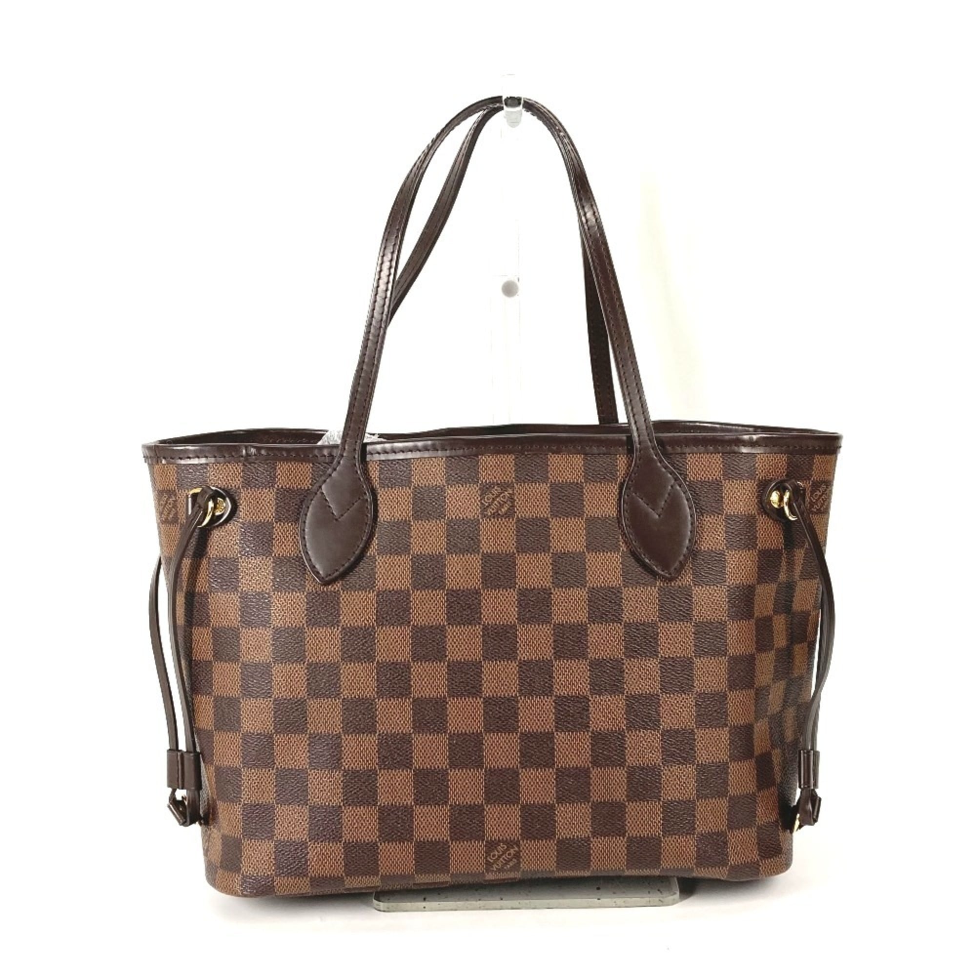 Louis Vuitton Brown Damier Canvas Ebene Damier Canvas Pouch Shoulder Bag Tote Bag (Pre-Owned)
