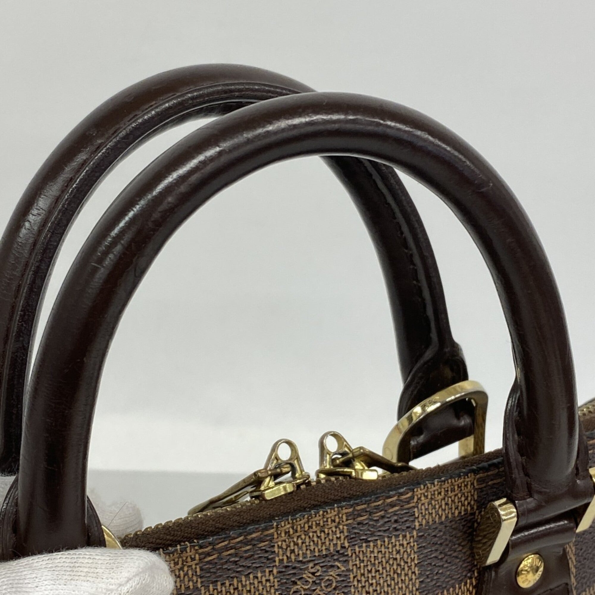 Louis Vuitton Ebene Handbag (Pre-Owned)