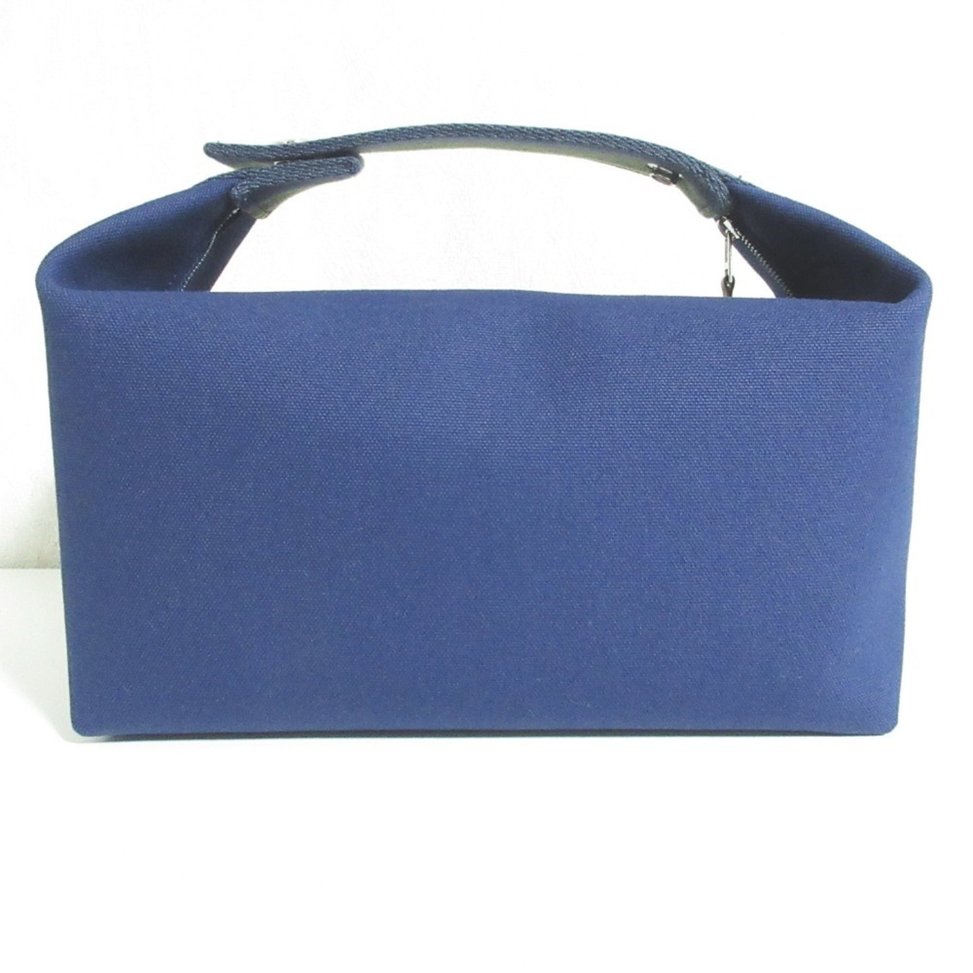 Hermes Cotton Canvas Handbag (Pre-Owned)