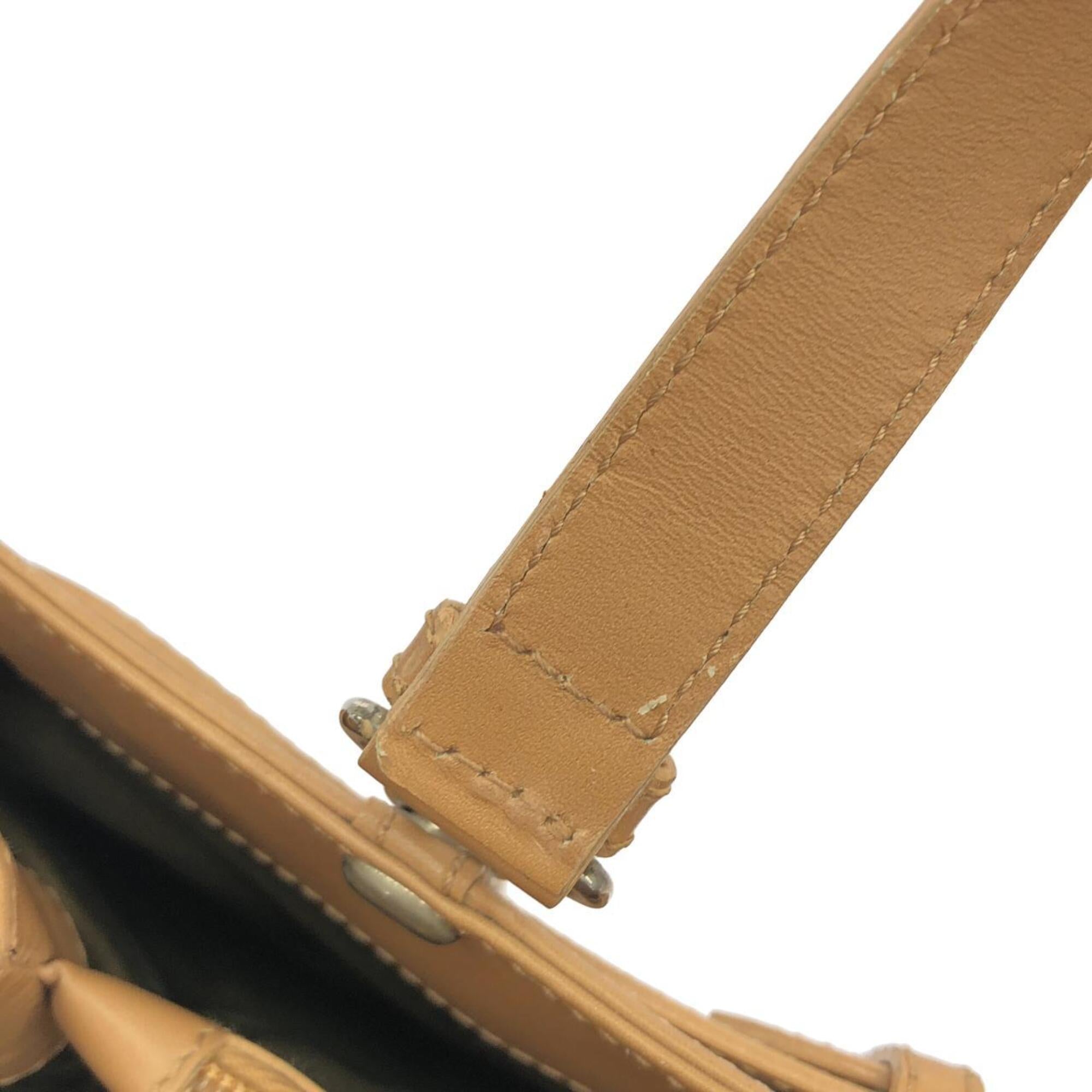 Christian Dior Green Canvas Leather Handbag (Pre-Owned)