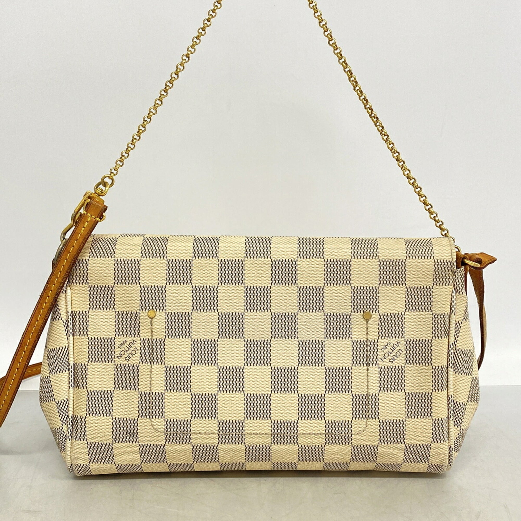Louis Vuitton White Handbag (Pre-Owned)