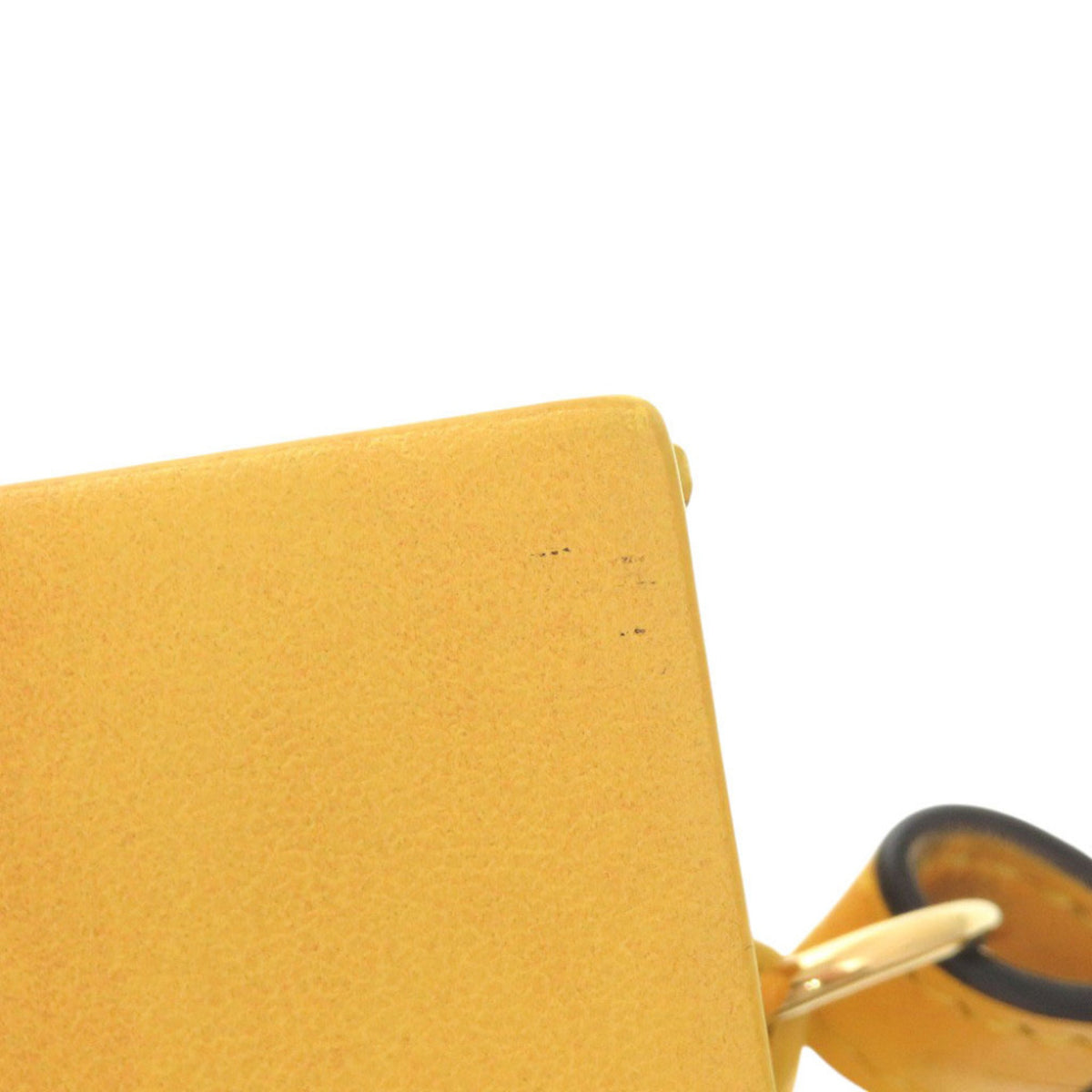 Fendi Yellow Leather Shoulder Bag (Pre-Owned)