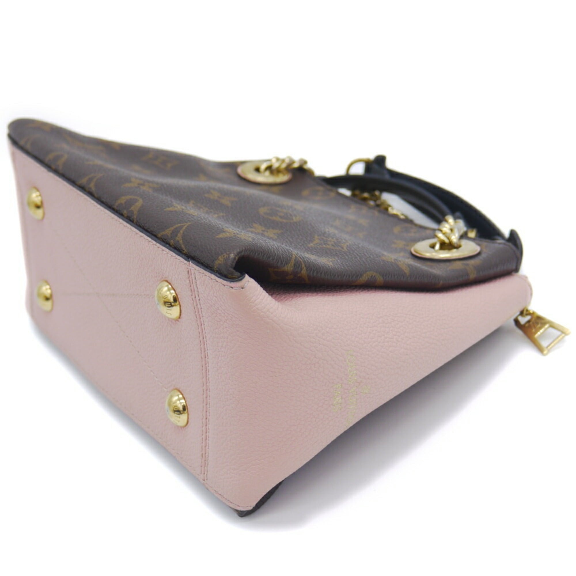 Louis Vuitton Monogram Rose Poudre Monogram Leather Shoulder Bag (Pre-Owned)