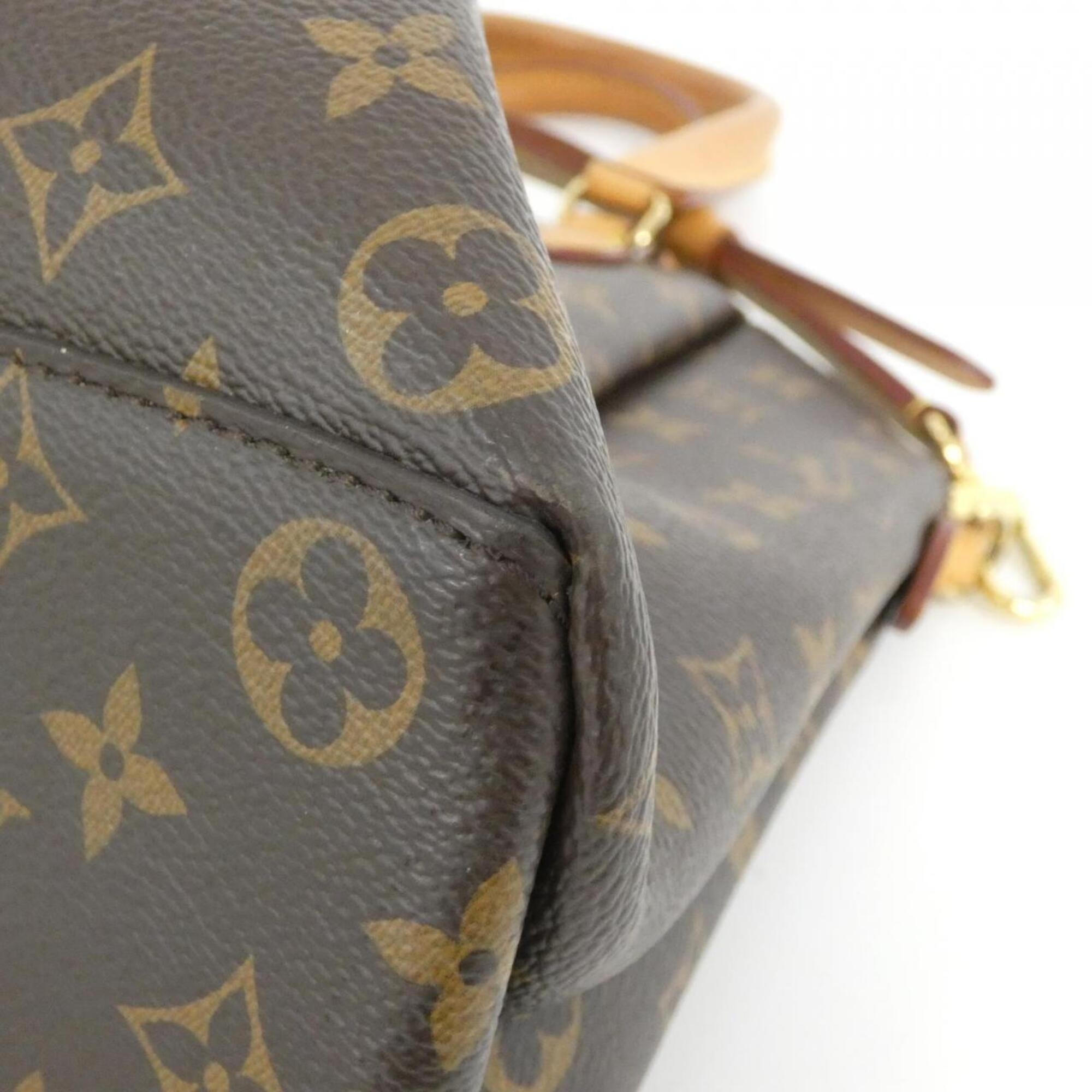Louis Vuitton Brown Coated Canvas Handbag (Pre-Owned)