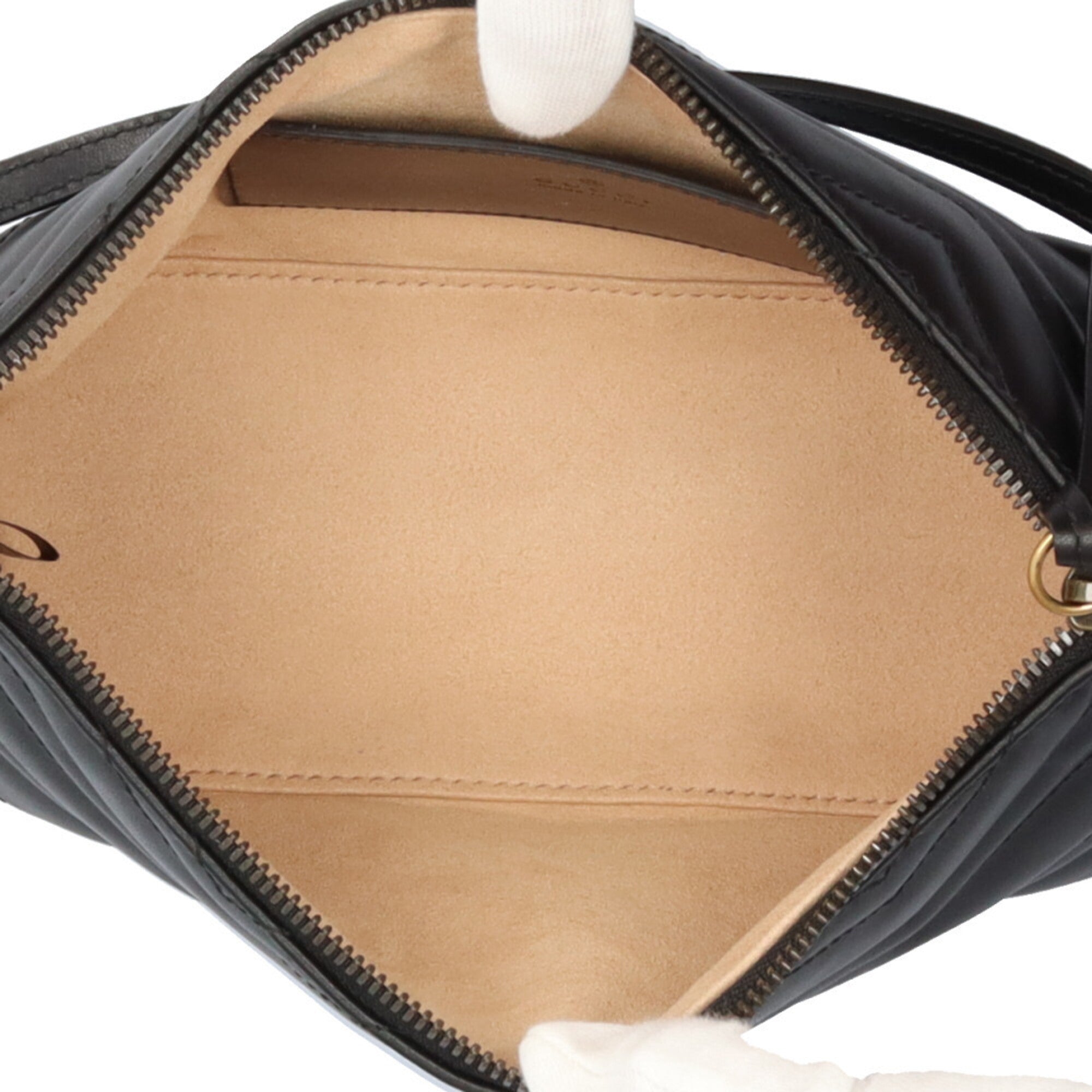 Gucci Black Leather Handbag (Pre-Owned)
