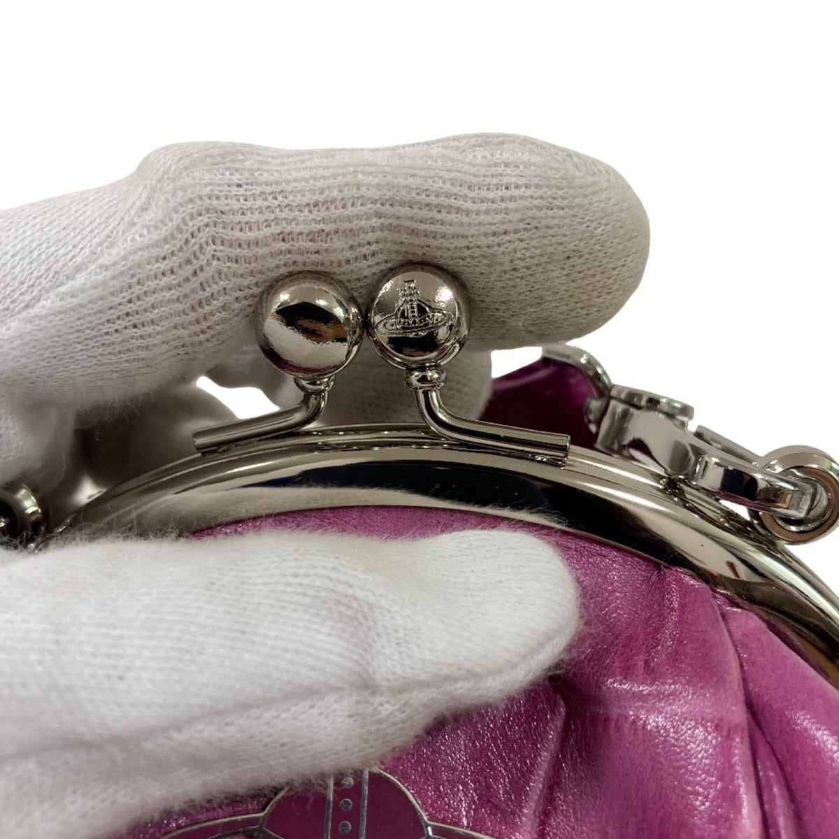 Vivienne Westwood Light Purple Handbag Pouch Shoulder Bag (Pre-Owned)