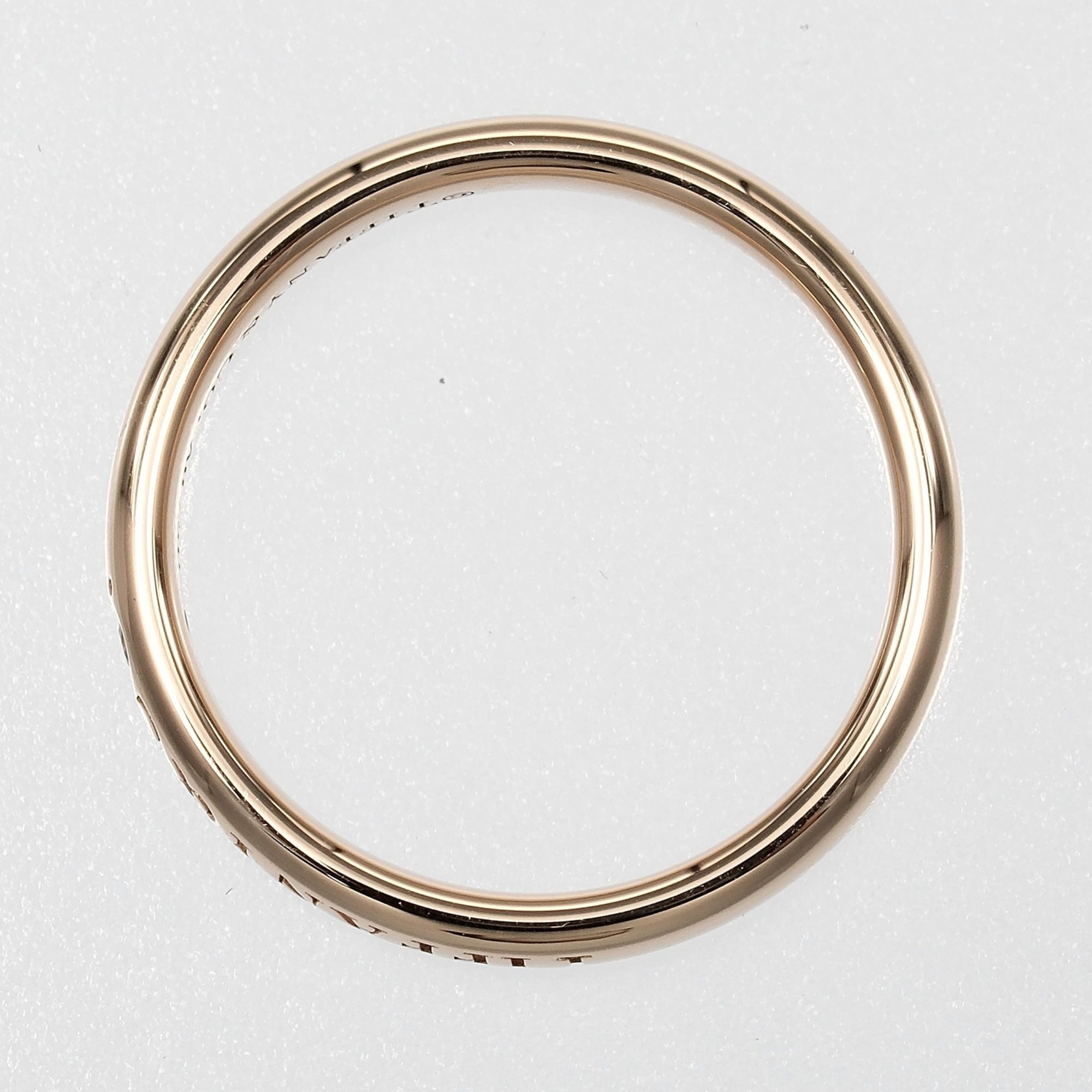 Tiffany Pink Gold Pink Gold (18K) Band Ring (Pre-Owned)