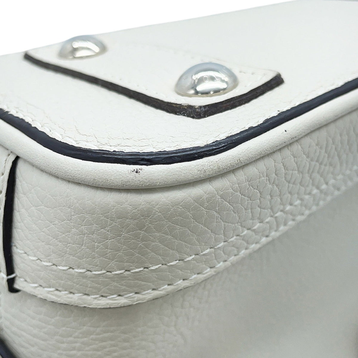 Louis Vuitton Parnassea Blanc Casse Handbag Shoulder Bag (Pre-Owned)