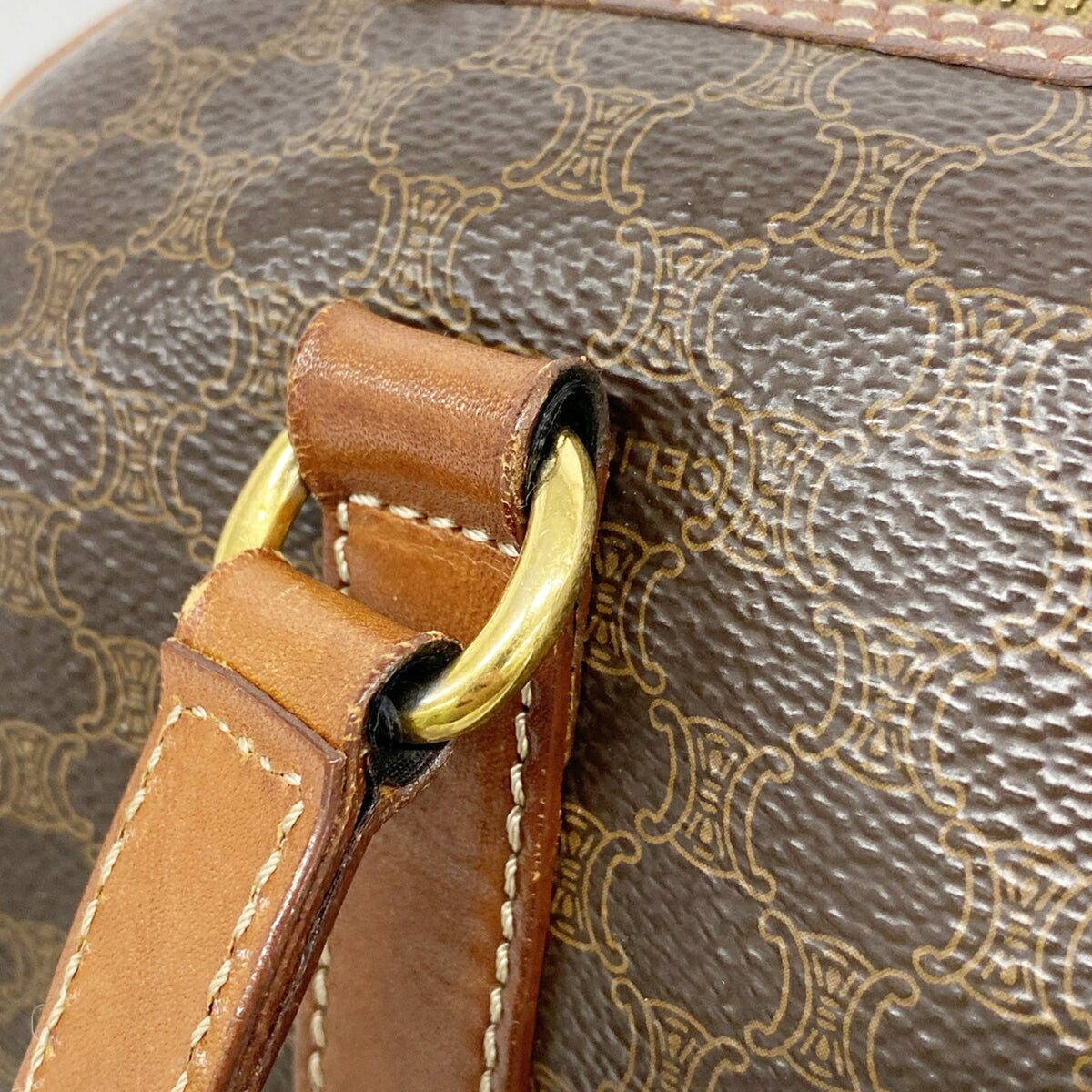 Celine Brown Pvc Handbag (Pre-Owned)