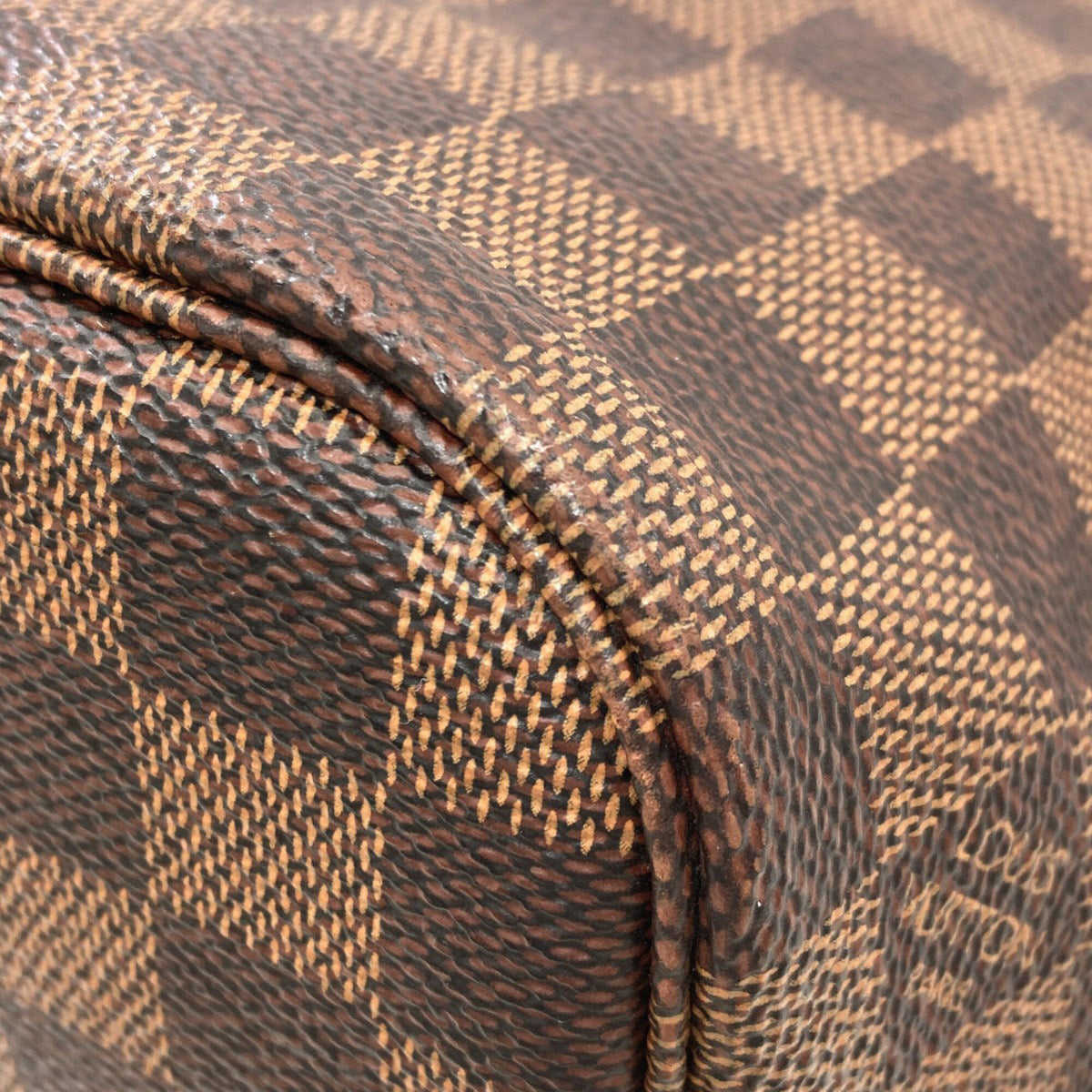 Louis Vuitton Damier Canvas Ebene Damier Canvas Tote Bag (Pre-Owned)