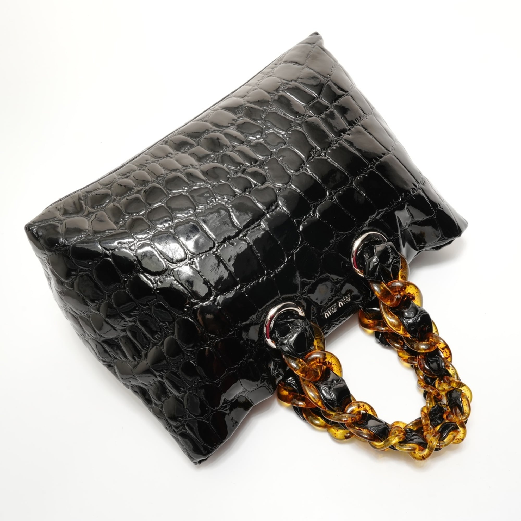 Miu Miu Black Tote Bag (Pre-Owned)