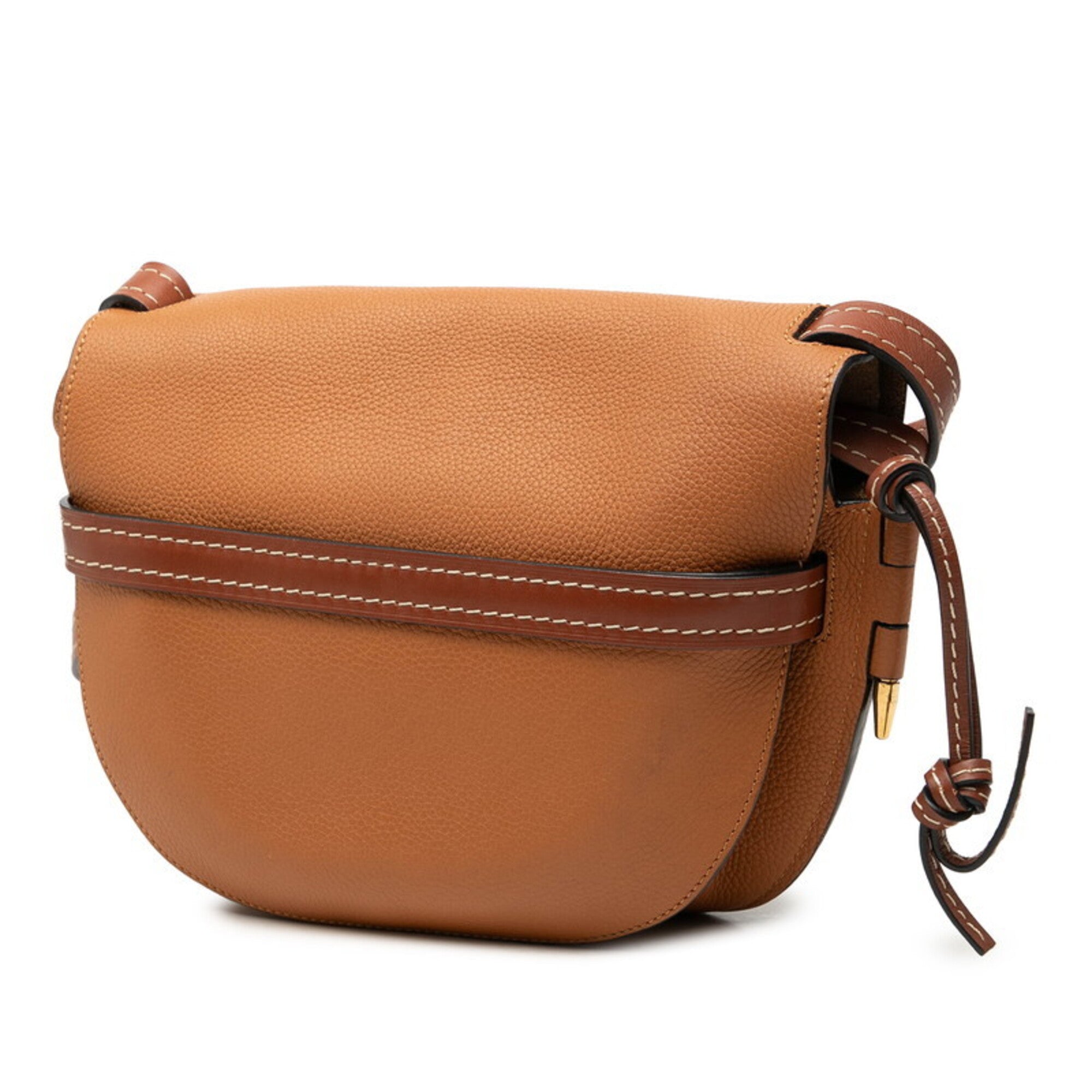 Loewe Brown Leather Shoulder Bag (Pre-Owned)