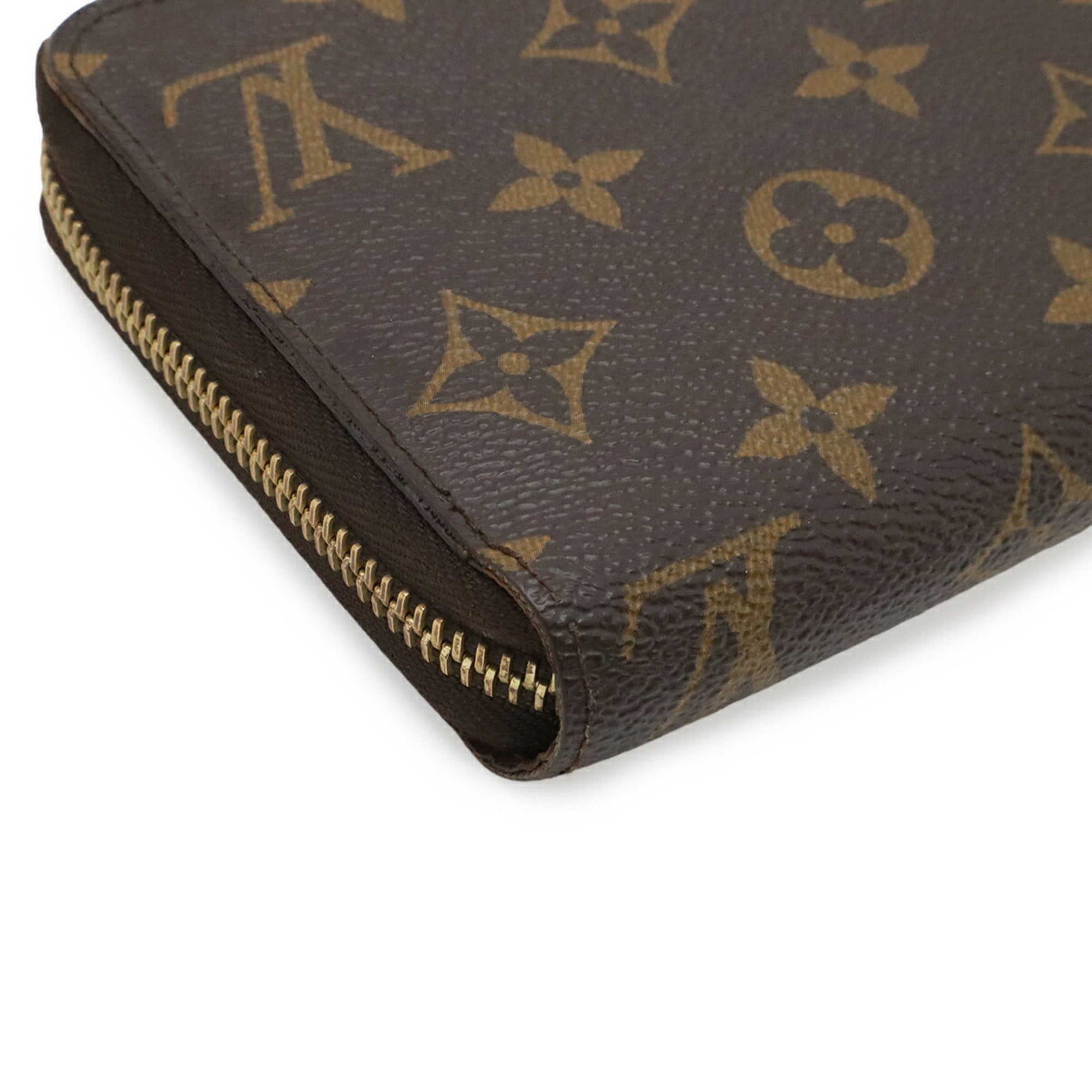Louis Vuitton Monogram Brown Monogram Long Wallet (Bi-Fold) (Pre-Owned)