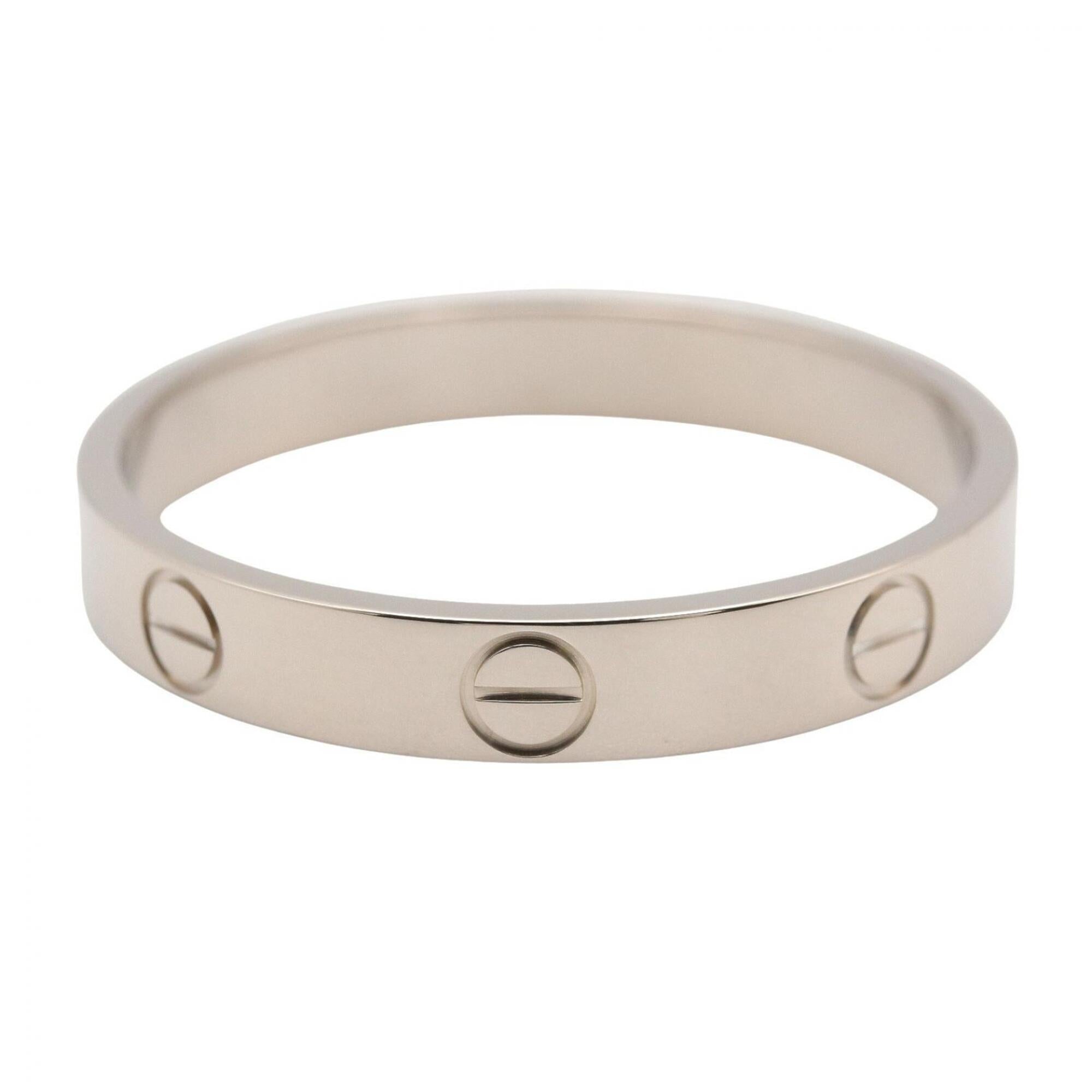 Cartier White Gold White Gold (18K) Band Ring (Pre-Owned)