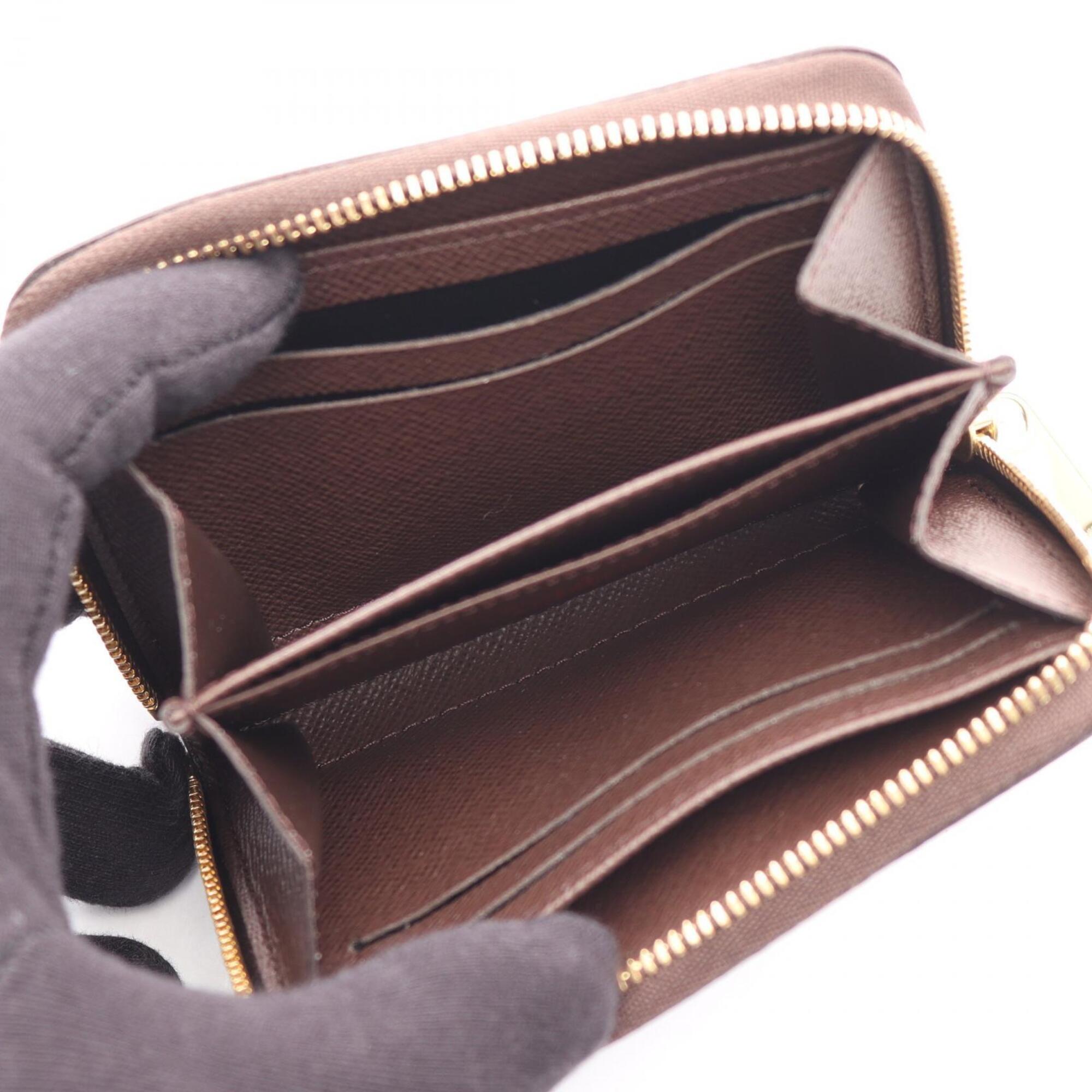 Louis Vuitton Brown Pvc Coin Purse/Coin Case (Pre-Owned)
