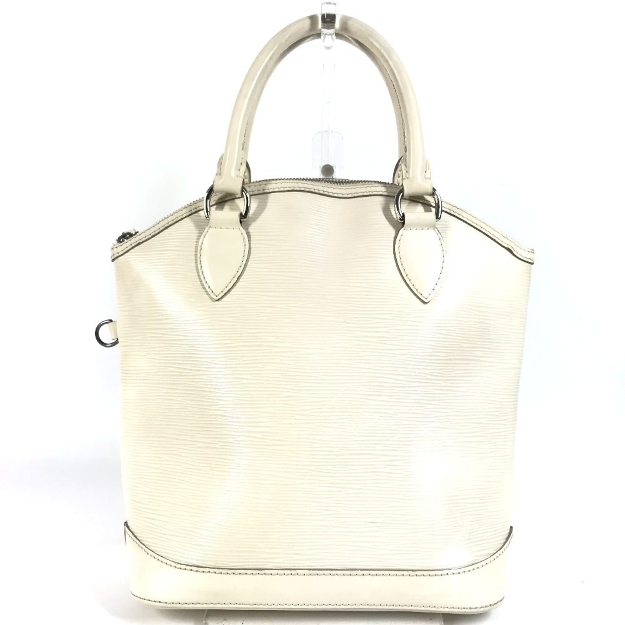 Louis Vuitton Epi Lv Off White Epi Leather Handbag Tote Bag (Pre-Owned)