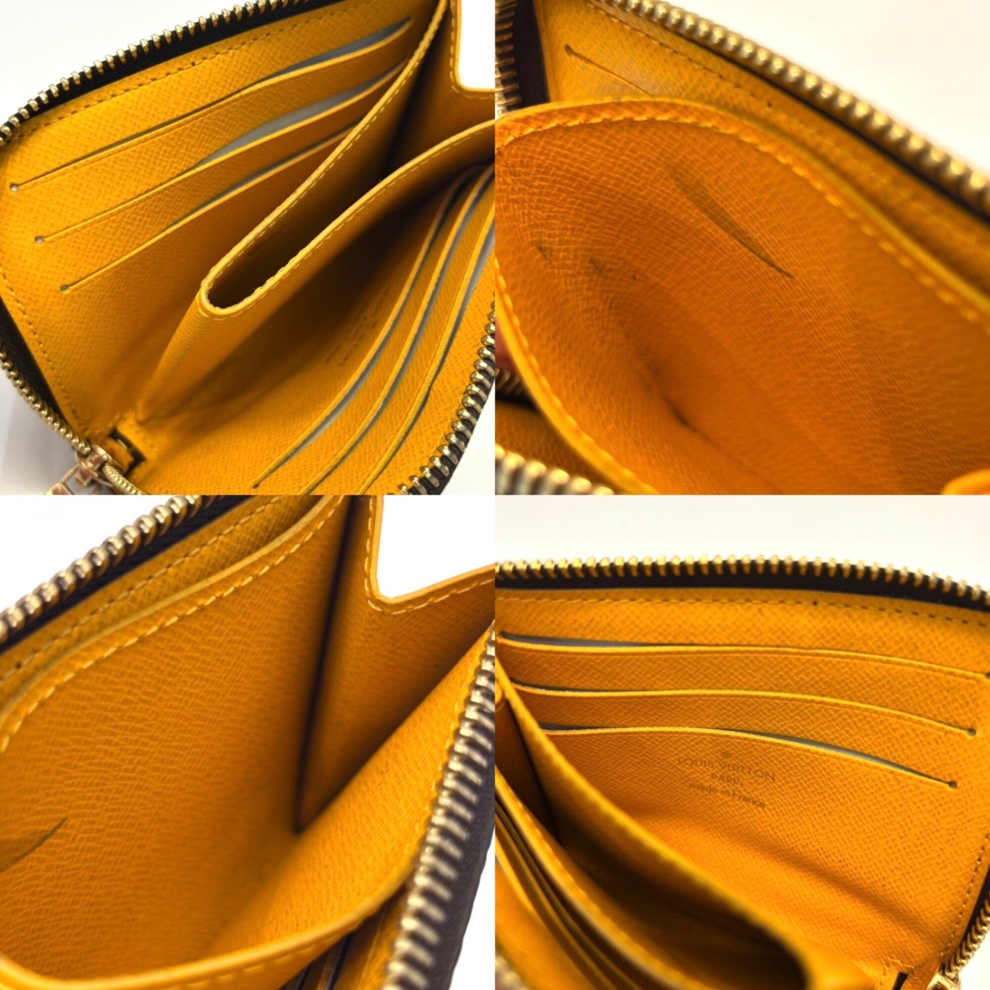 Louis Vuitton Monogram Brown Yellow Monogram Coin Purse/Coin Case (Pre-Owned)