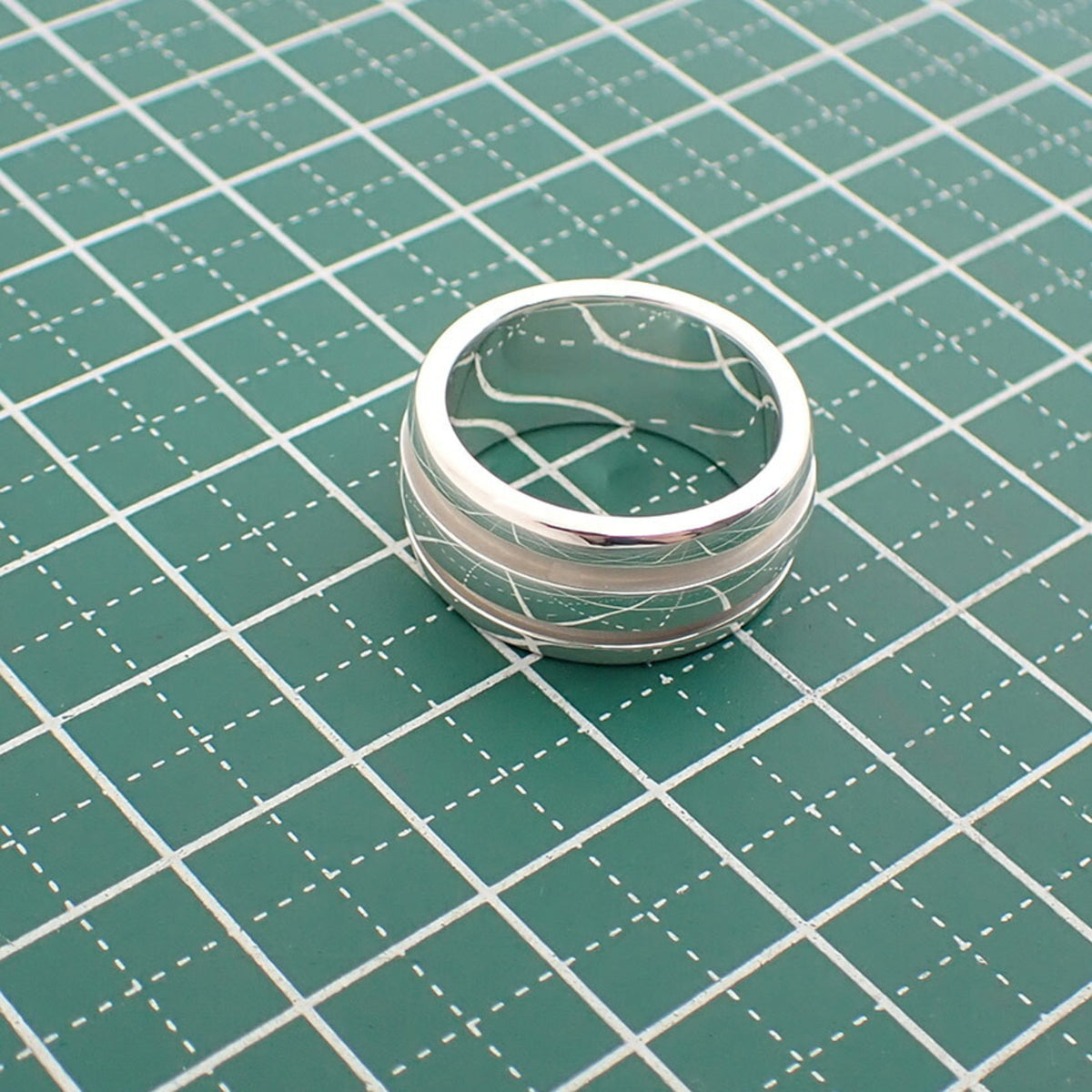 Tiffany Sterling Silver 925 Band Ring (Pre-Owned)