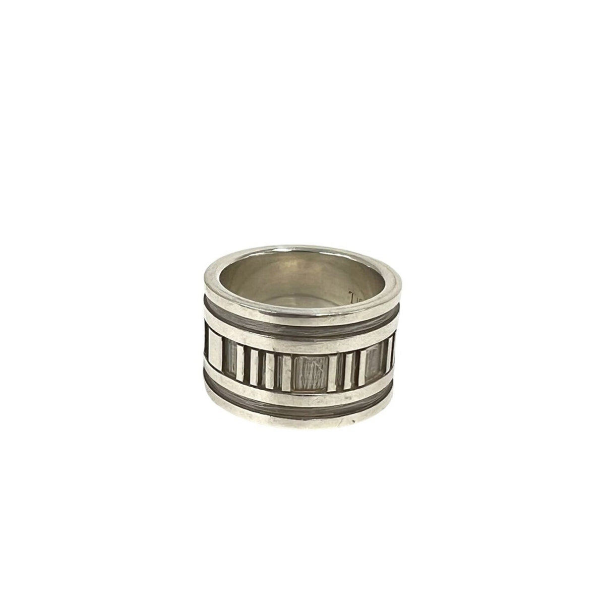 Tiffany Silver Silver 925 Band Ring (Pre-Owned)