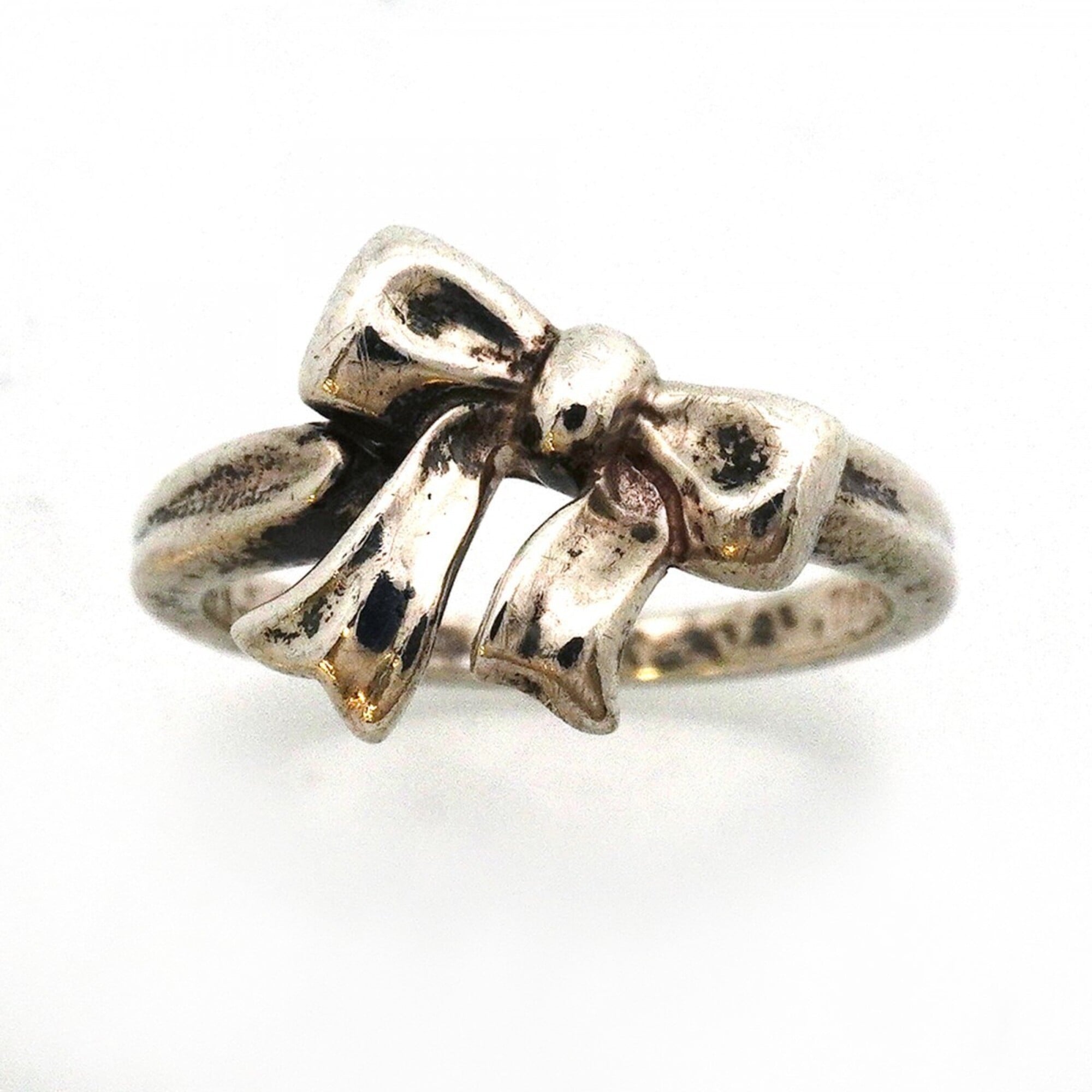 Tiffany Silver 925 Band Ring (Pre-Owned)