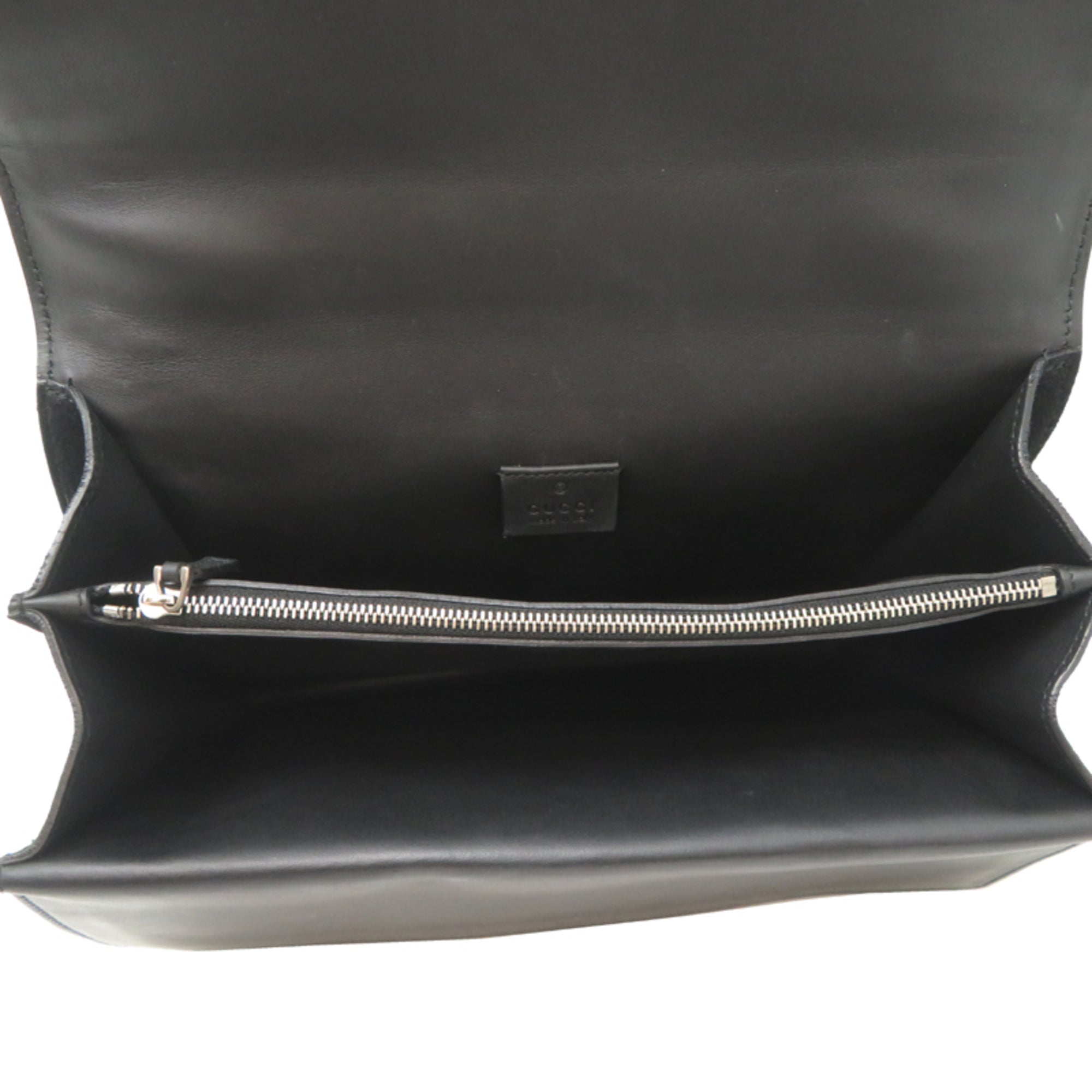 Gucci Black Suede Shoulder Bag (Pre-Owned)