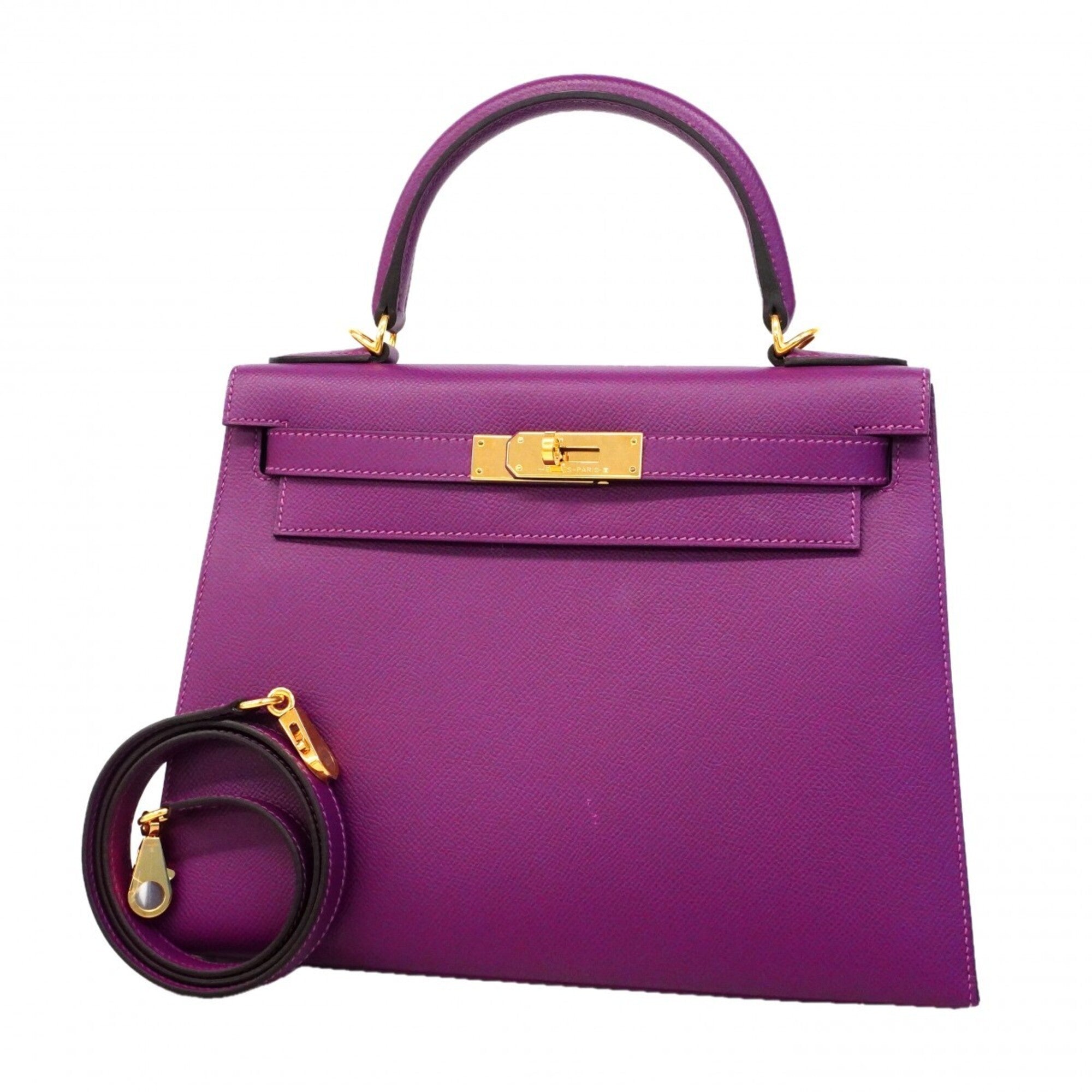 Hermes Anemone Epsom Leather Handbag (Pre-Owned)