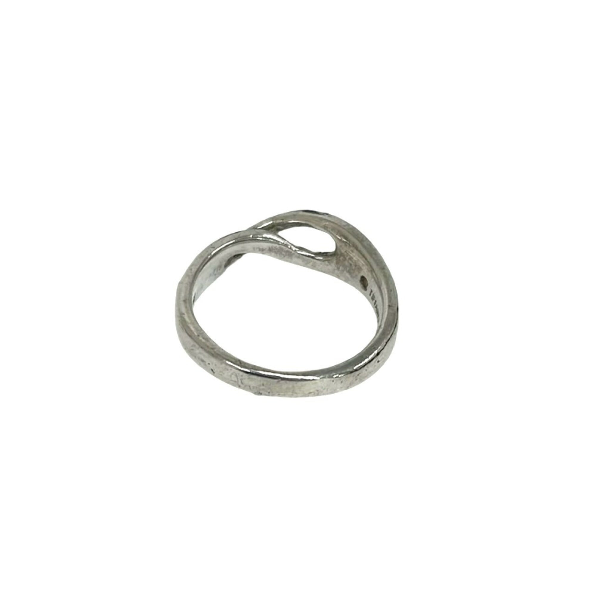 Tiffany Silver Silver 925 Band Ring (Pre-Owned)