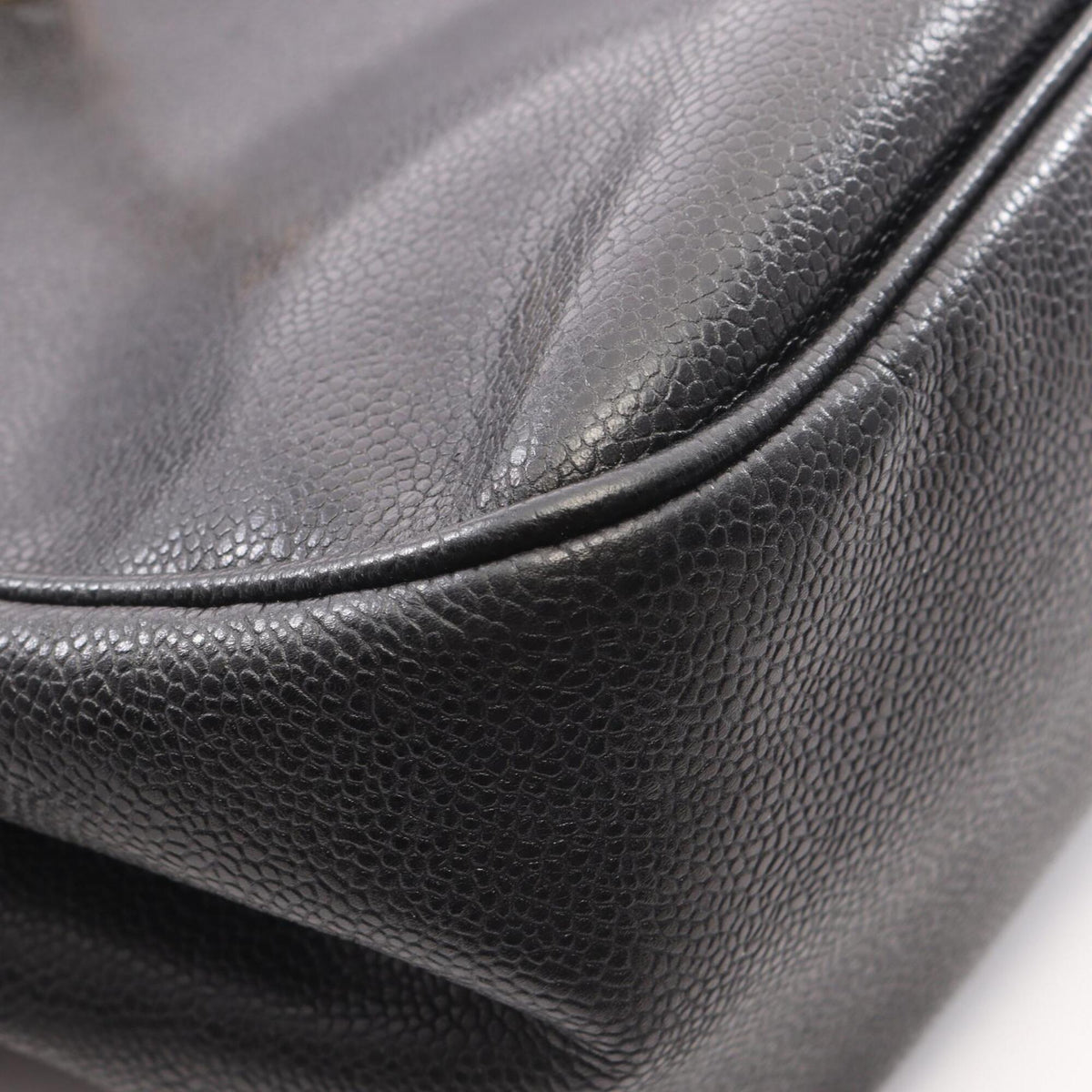 Chanel Black Grained Calfskin Backpack (Pre-Owned)