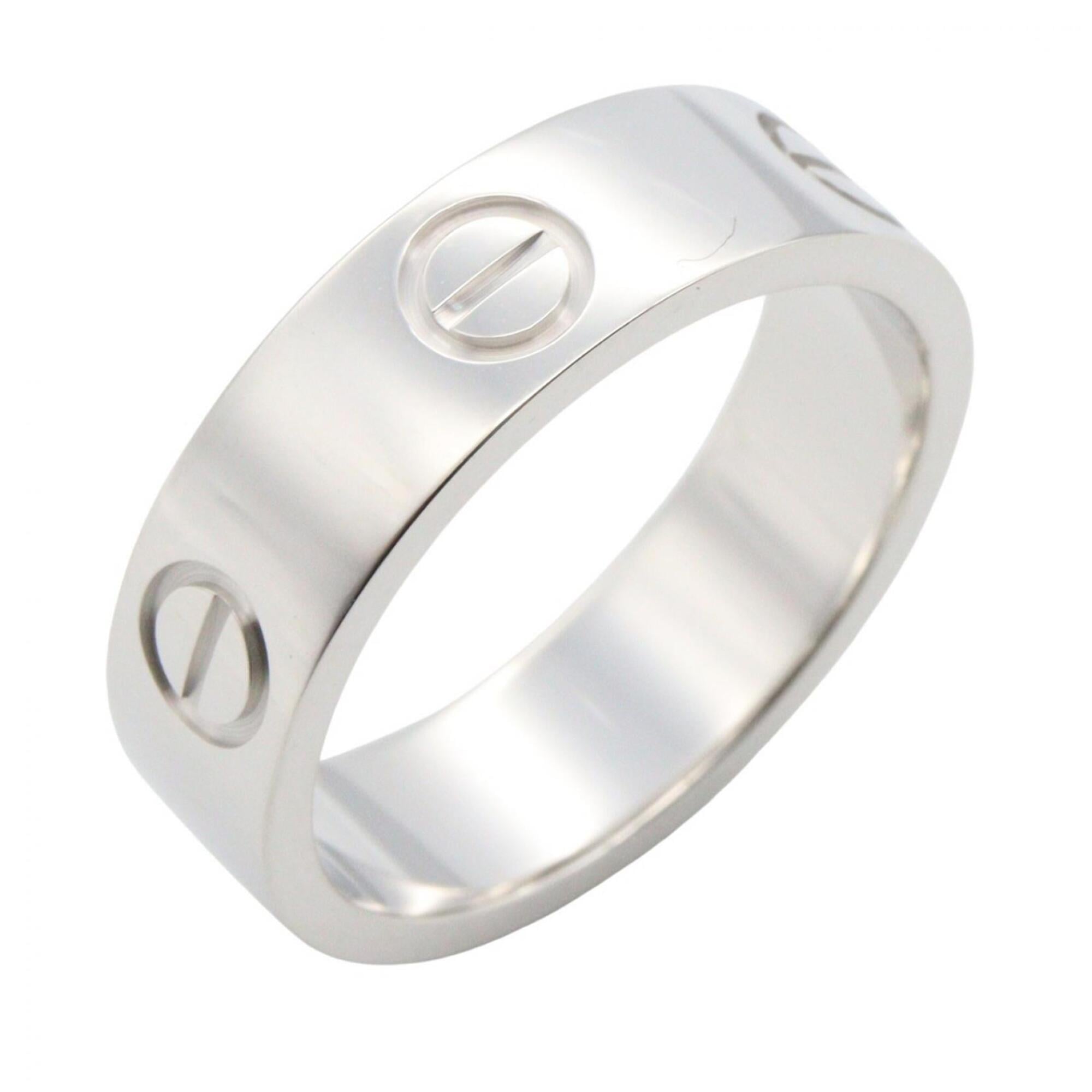 Cartier White Gold White Gold (18K) Band Ring (Pre-Owned)