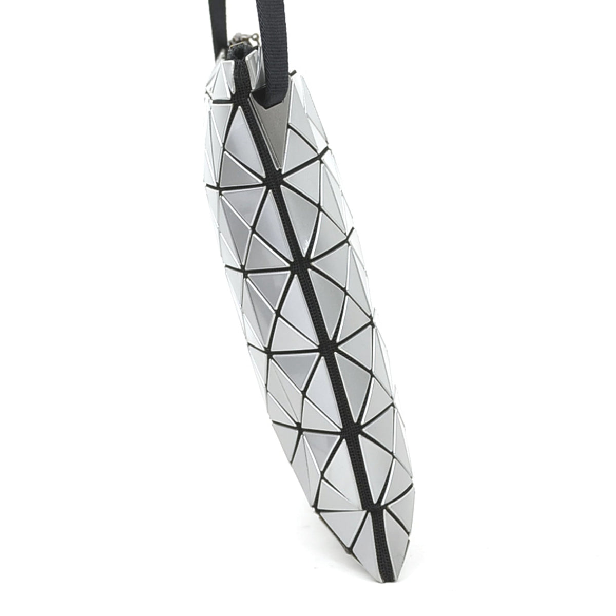 Issey Miyake Gray Pvc Shoulder Bag (Pre-Owned)