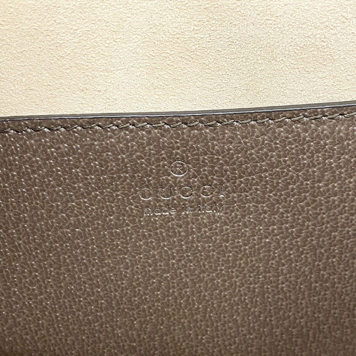 Gucci Brown Pvc Handbag (Pre-Owned)