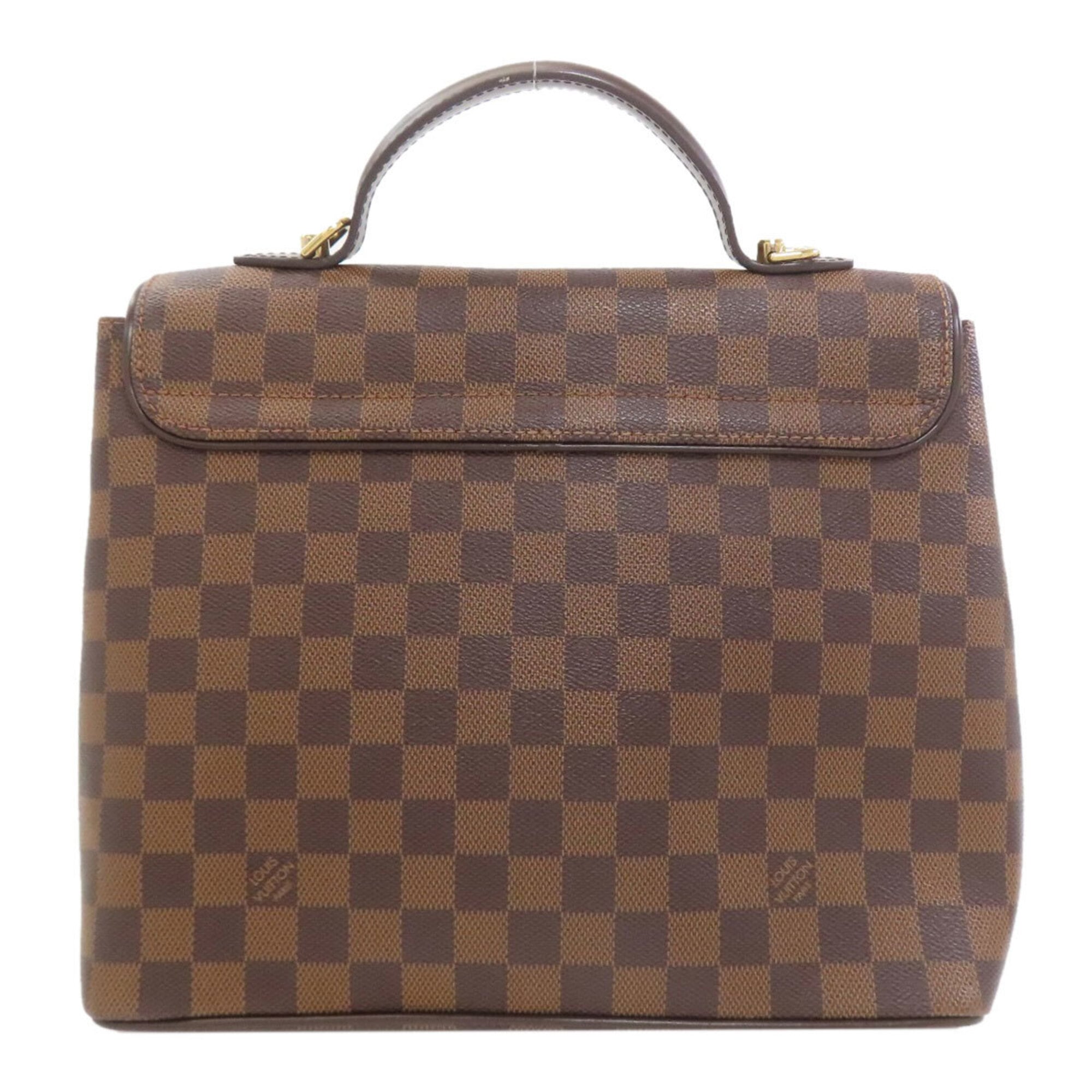Louis Vuitton Brown Damier Canvas Ebene Damier Canvas Handbag (Pre-Owned)