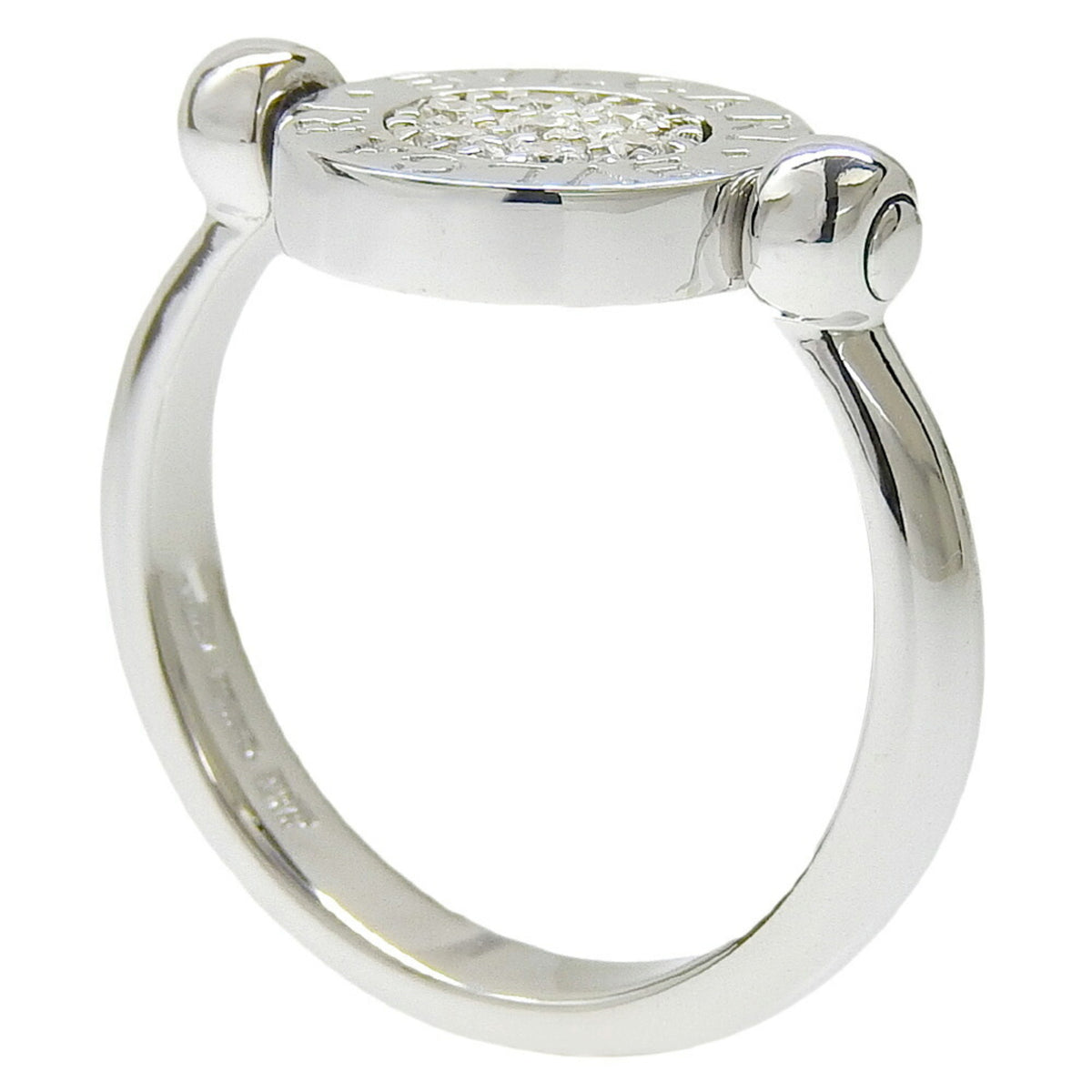 Bvlgari Bvlgari Bvlgari White Gold White Gold (18K) Band Ring (Pre-Owned)