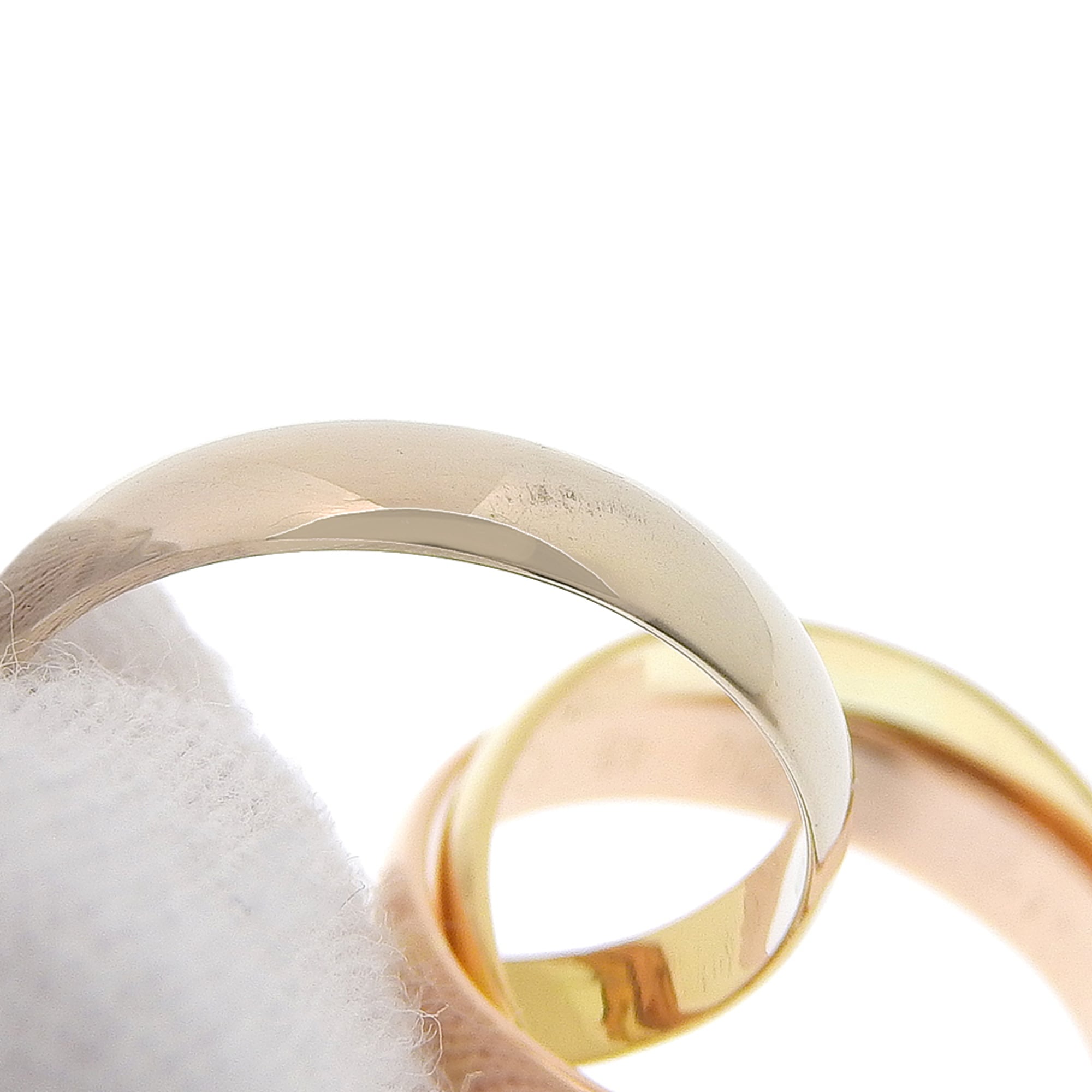Cartier Trinity Yellow Gold (18K) Pink Gold (18K) White Gold (18K) Band Ring (Pre-Owned)