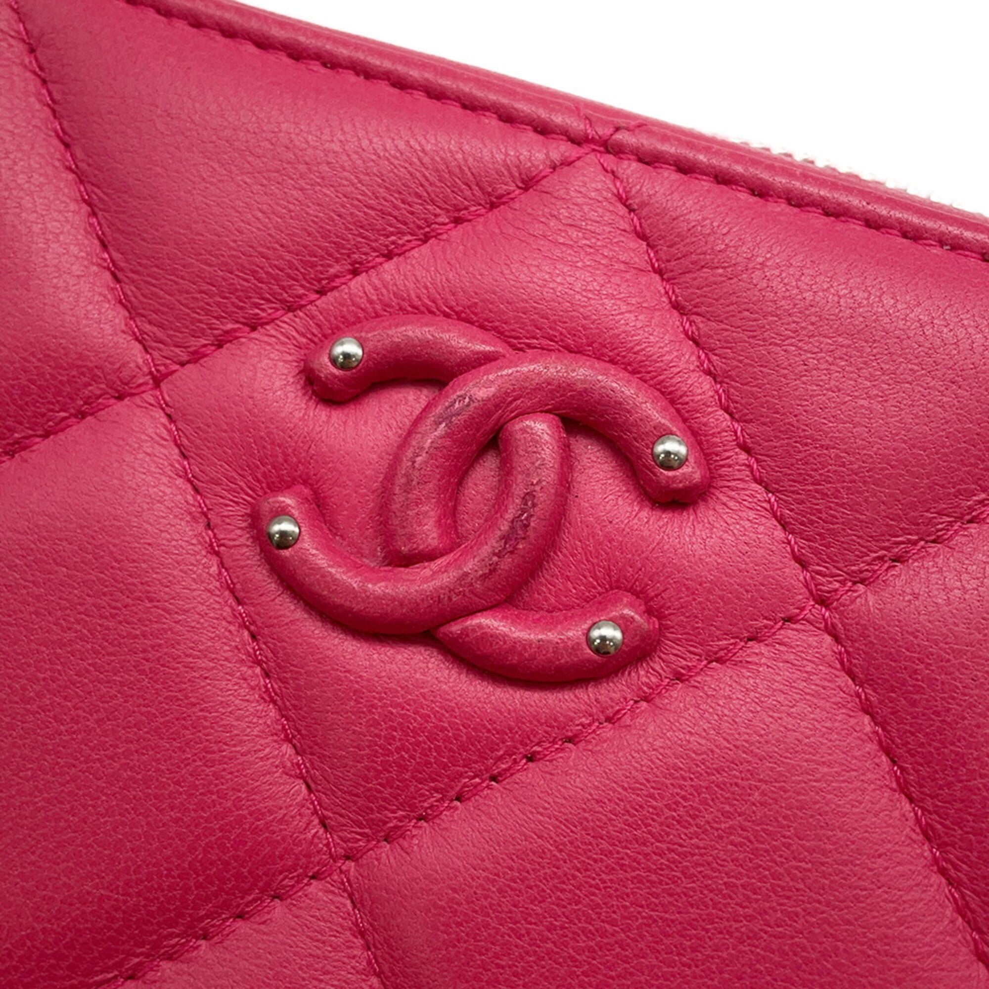 Chanel Pink Handbag Shoulder Bag (Pre-Owned)