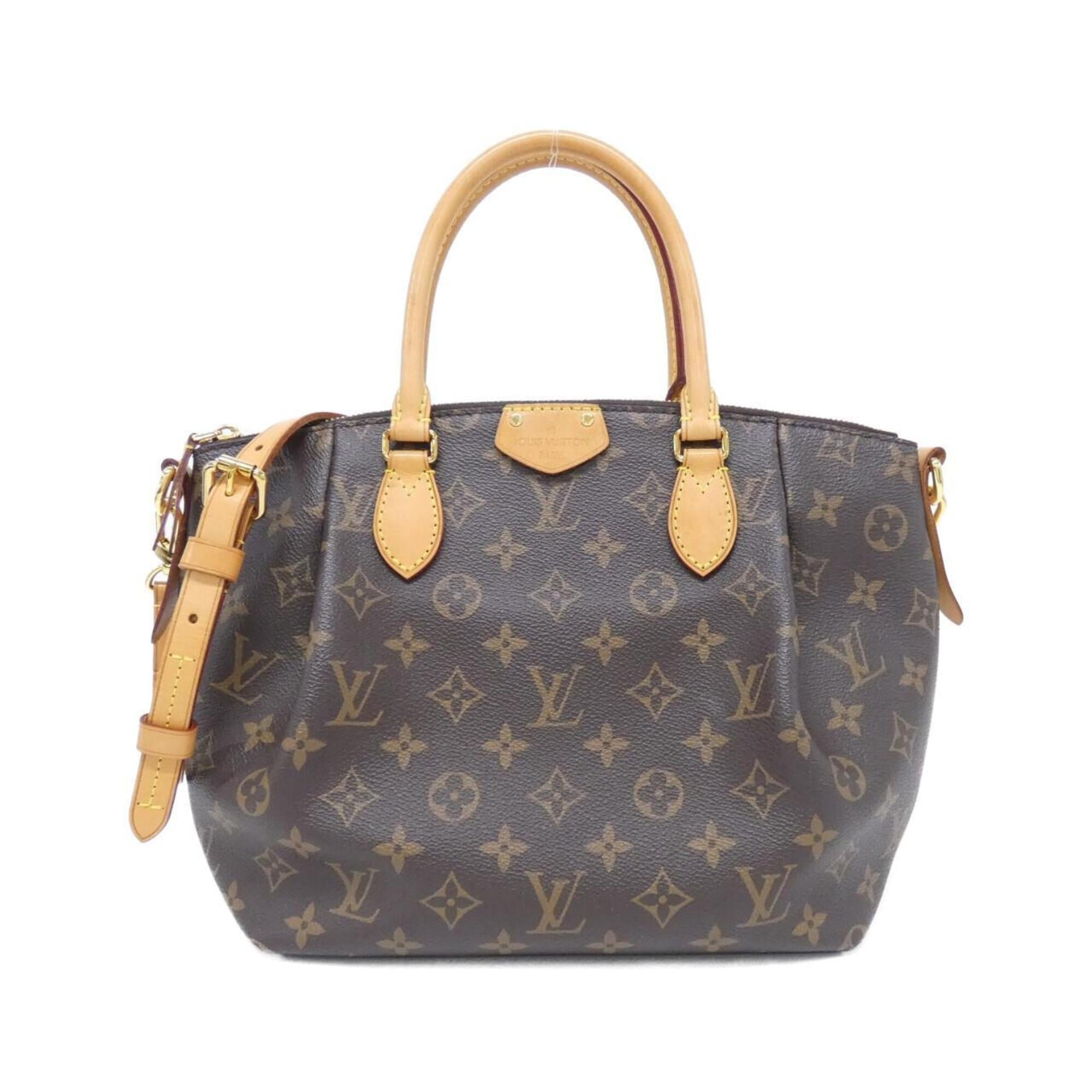 Louis Vuitton Marron Coated Canvas Handbag (Pre-Owned)