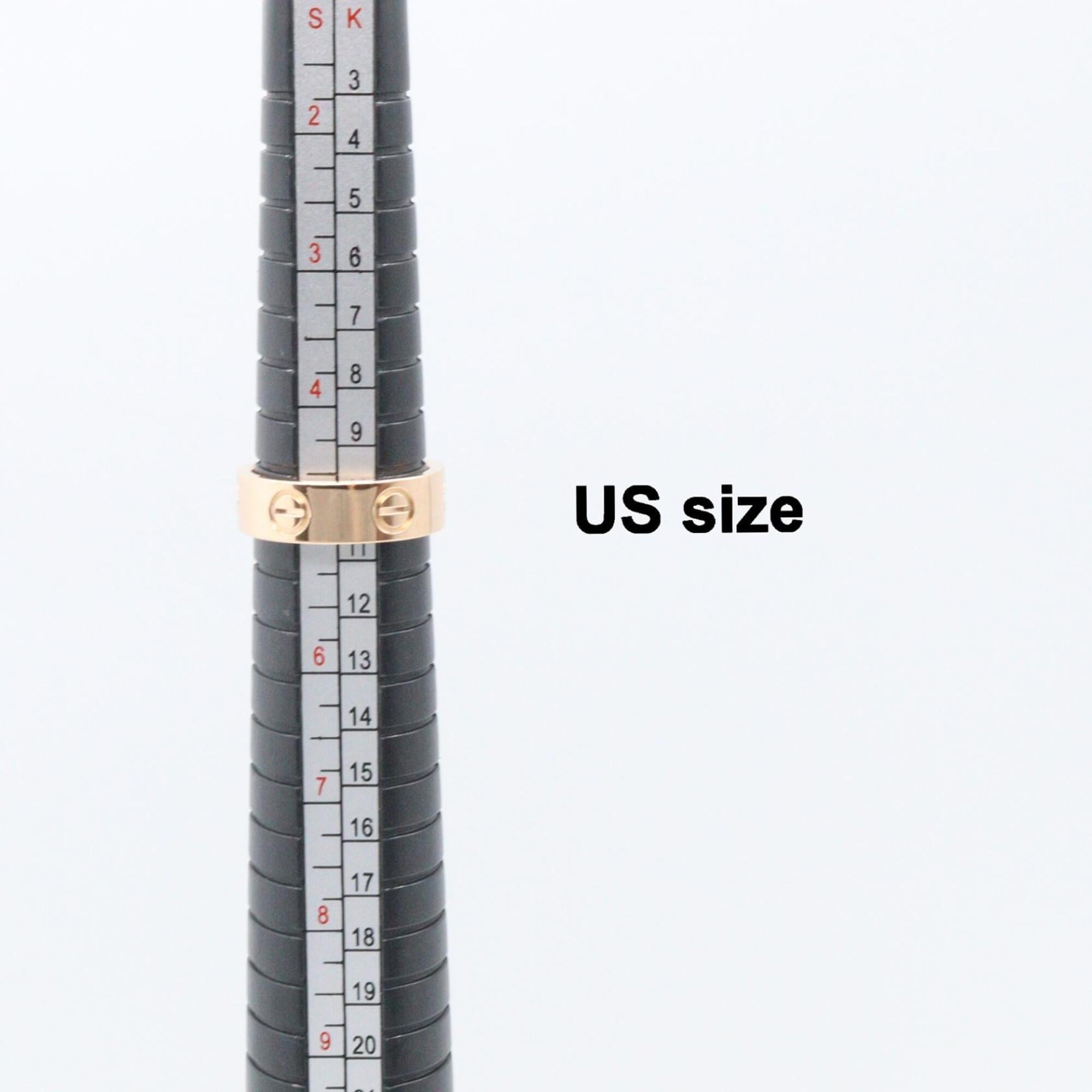 Cartier Love Pink Band Ring (Pre-Owned)