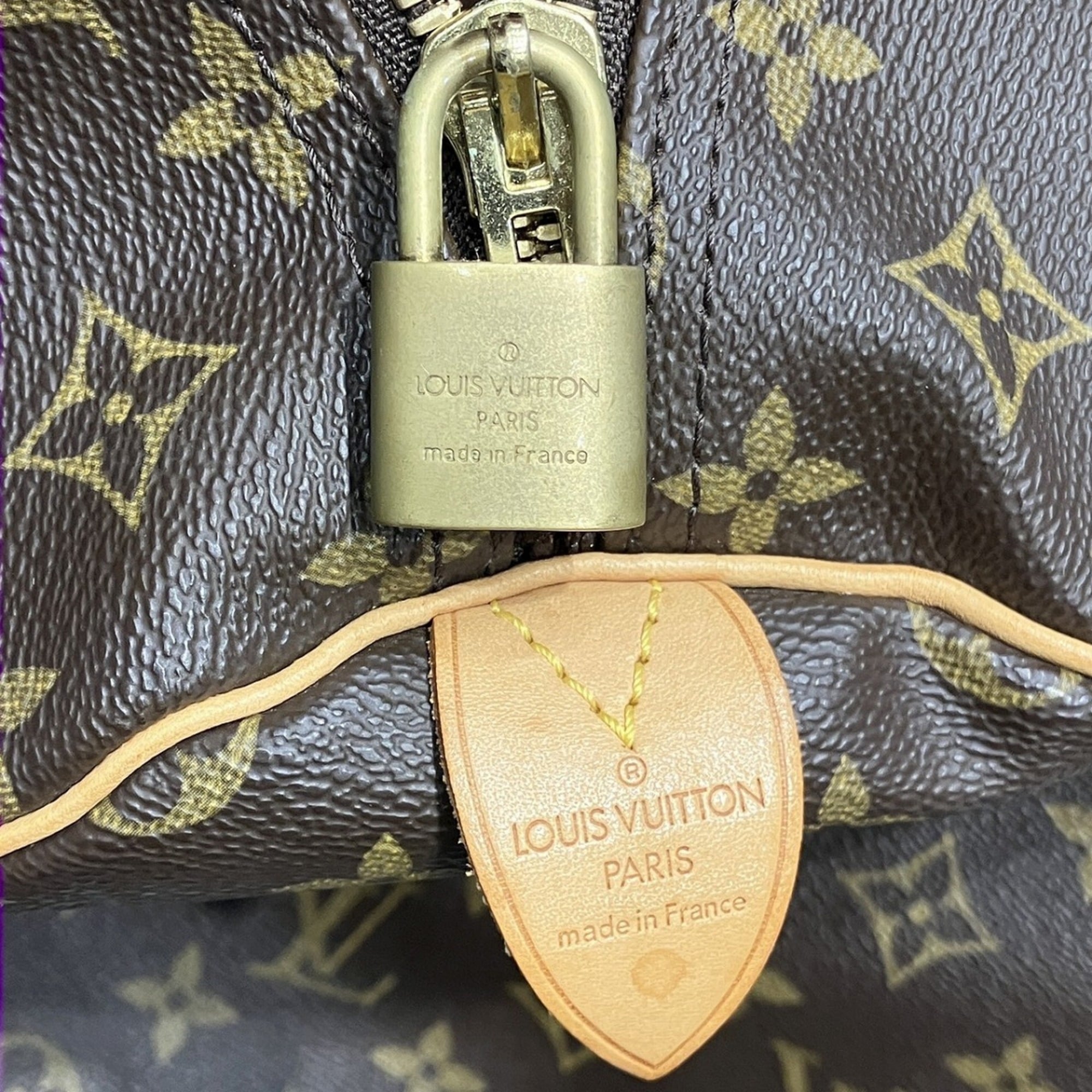 Louis Vuitton Brown Monogram Boston Bag (Pre-Owned)