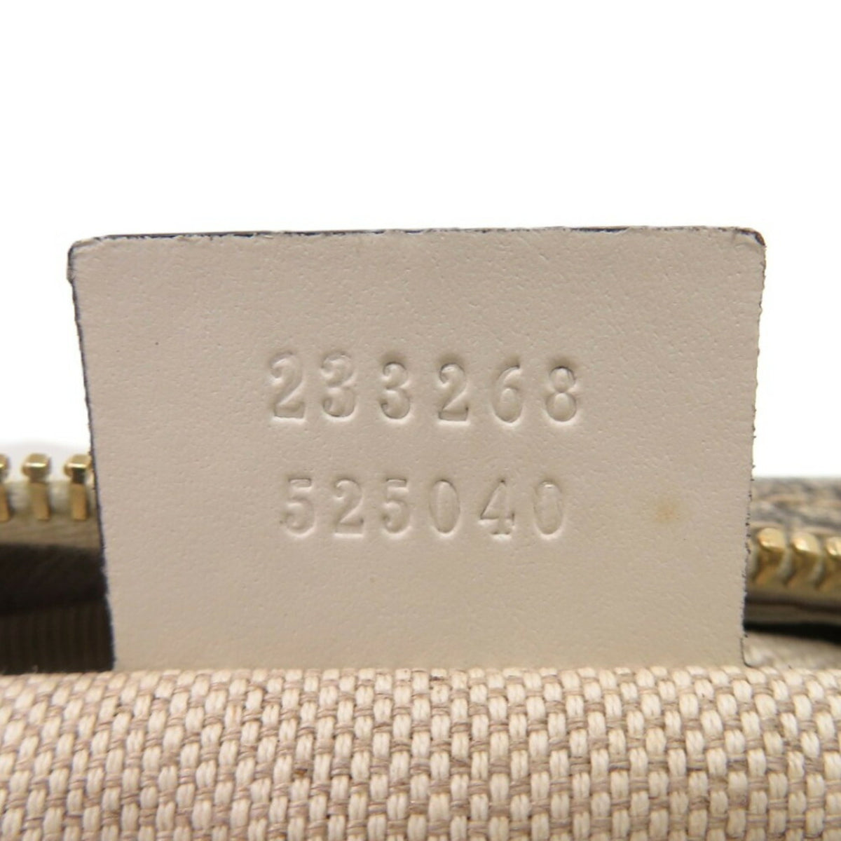 Gucci Brown Ivory Gg Supreme Pvc Shoulder Bag (Pre-Owned)