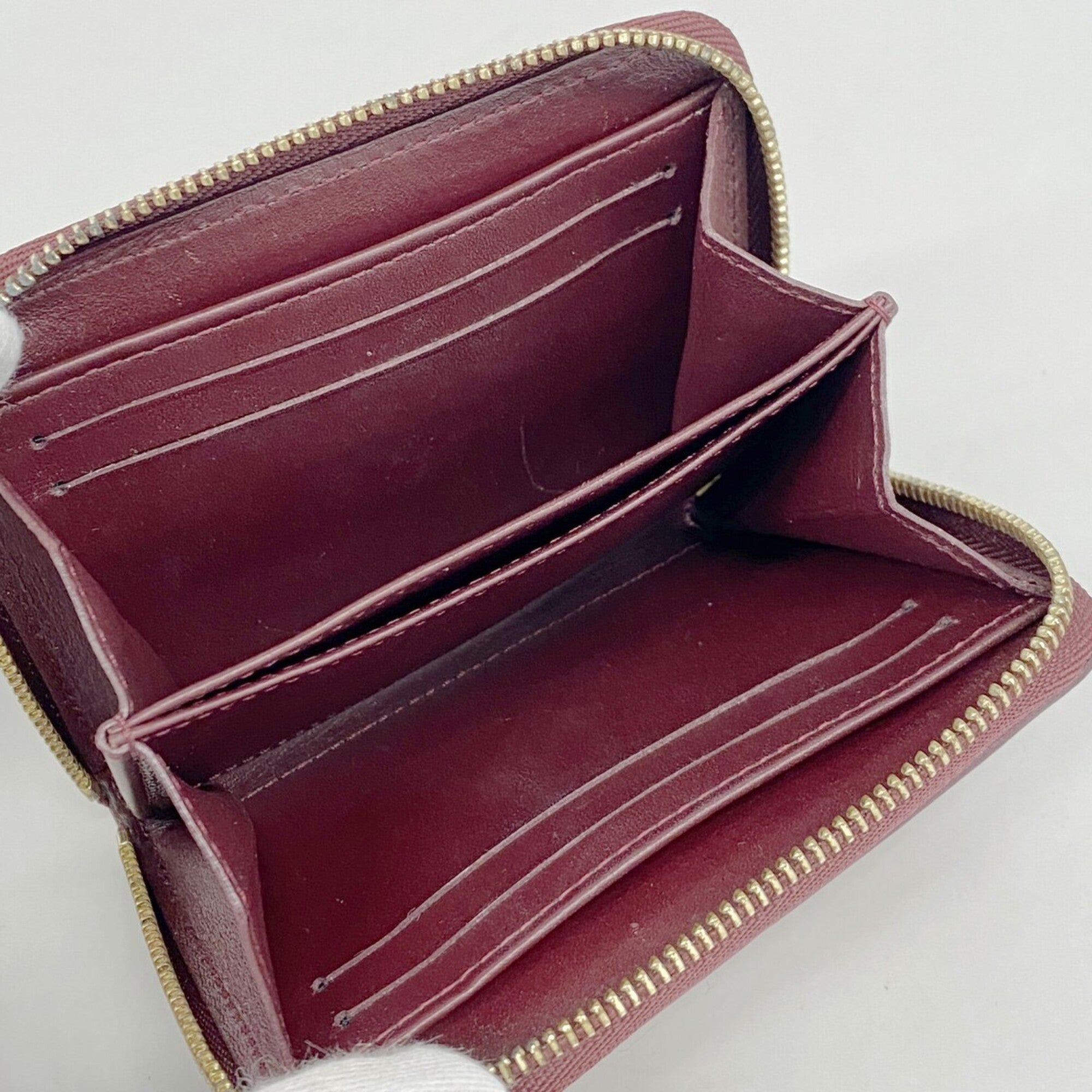 Louis Vuitton Rouge Fauviste Coin Purse/Coin Case (Pre-Owned)