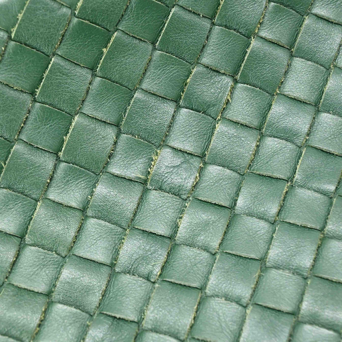 Bottega Veneta Intrecciato Green Intrecciato Shoulder Bag (Pre-Owned)